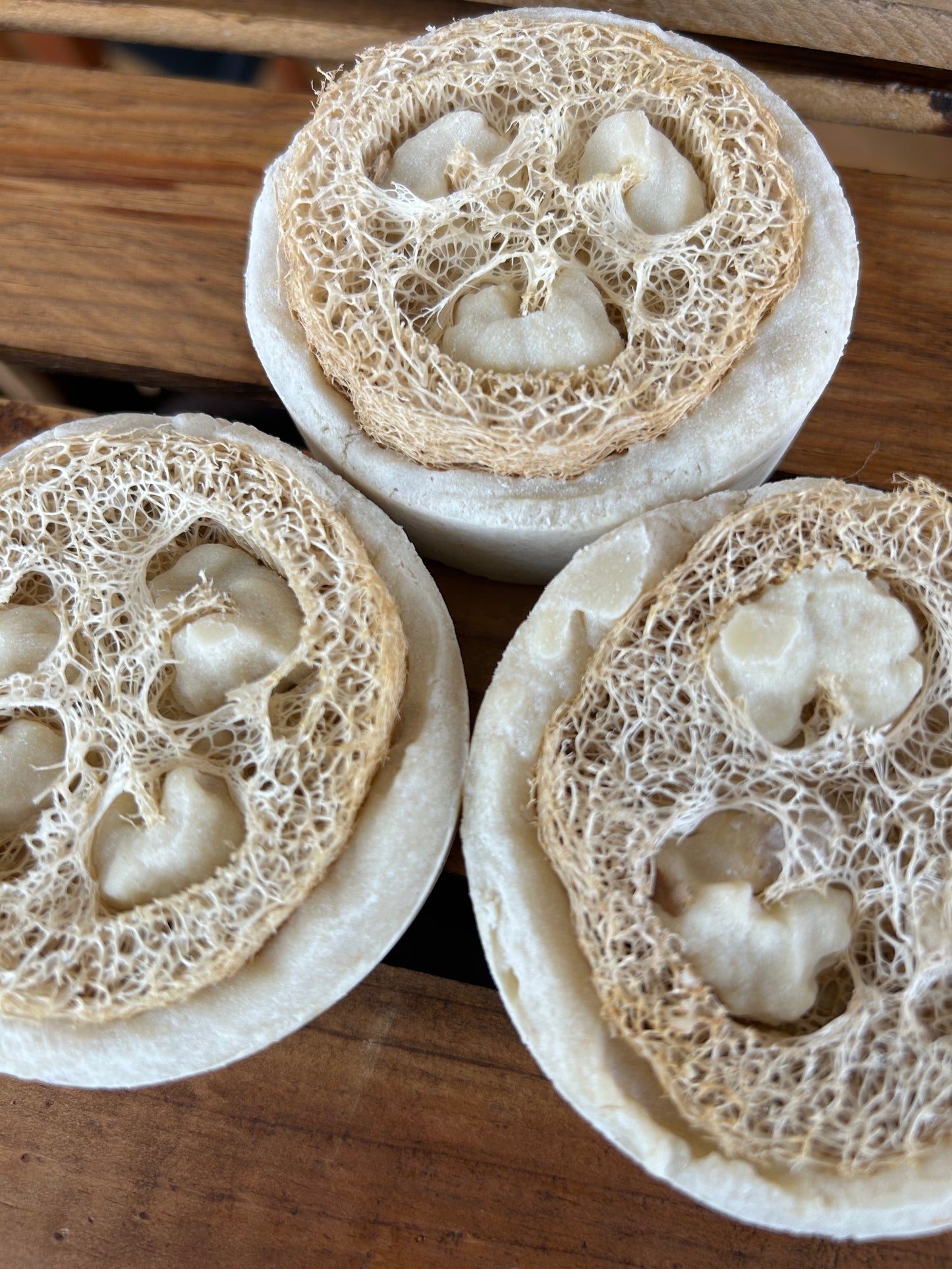 Lavender Chamomile Loofa Bar Soap | Loofa Soap | Scrub Soap