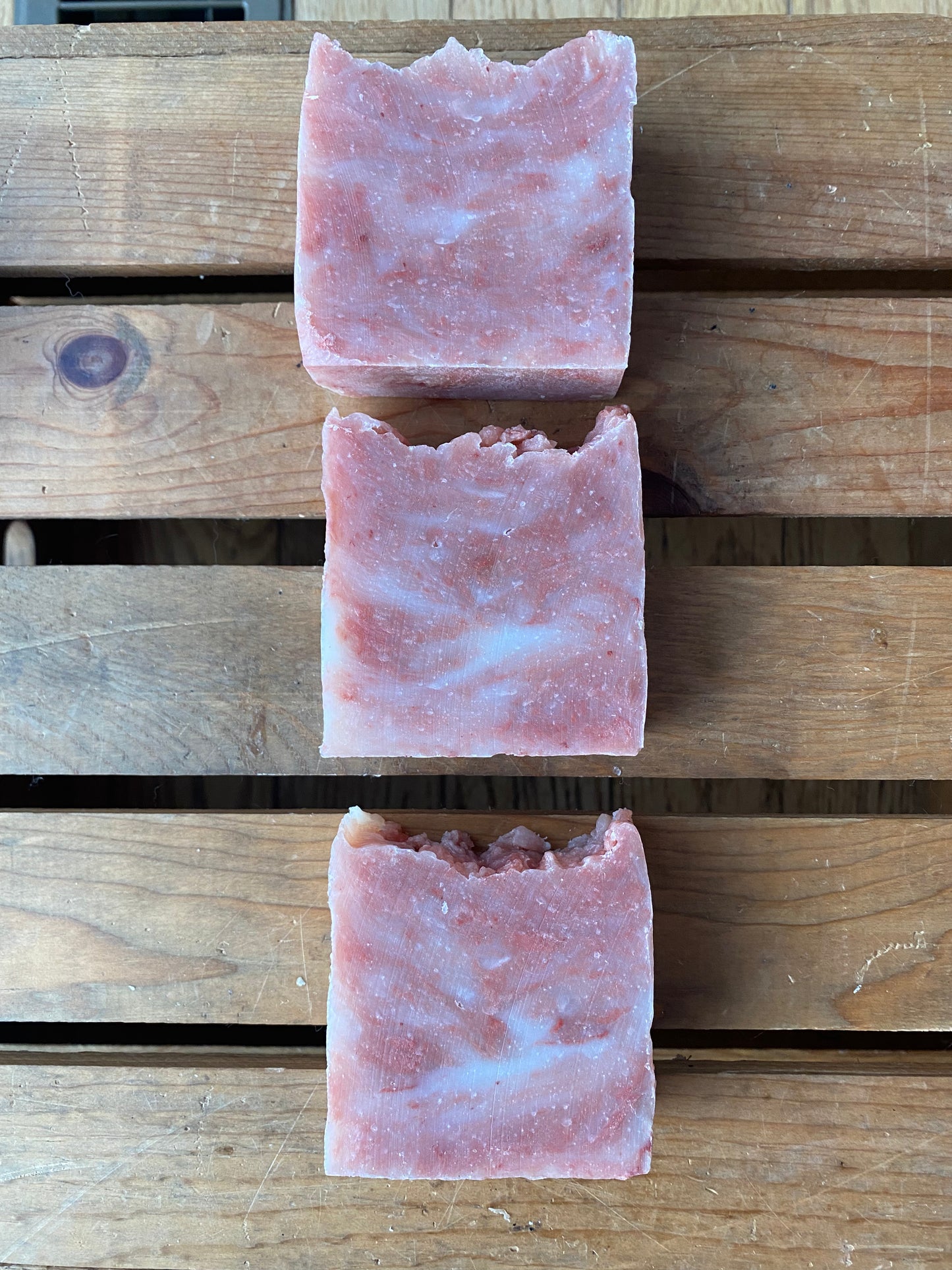 Pink Lemonade Shampoo Bar- For Normal or Dry Hair- Natural Shampoo Bar- Shampoo and Body Bar