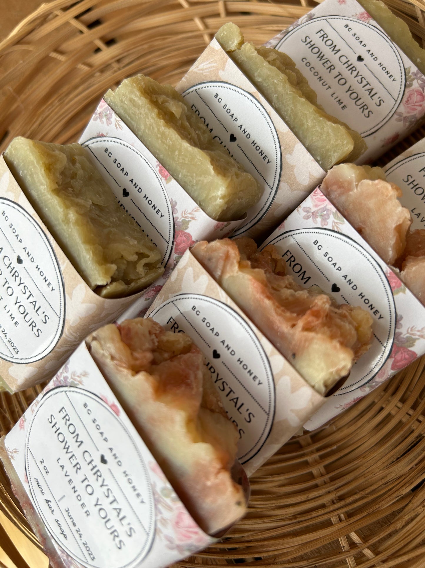 Sample Size Soap- 40 or 100 small bars of soap great for party favors