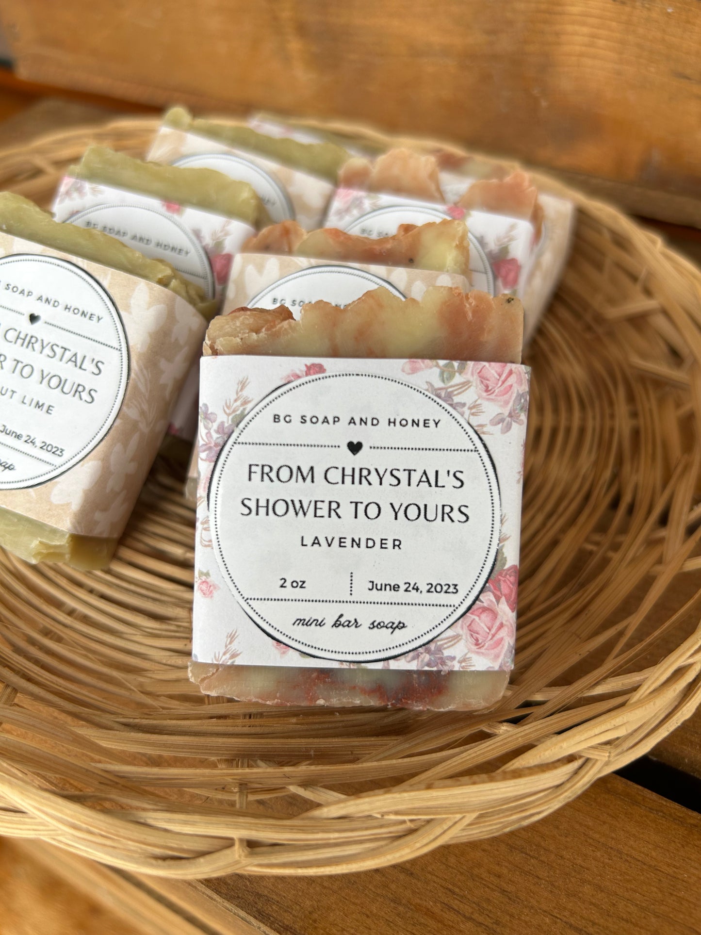 Sample Size Soap- 40 or 100 small bars of soap great for party favors