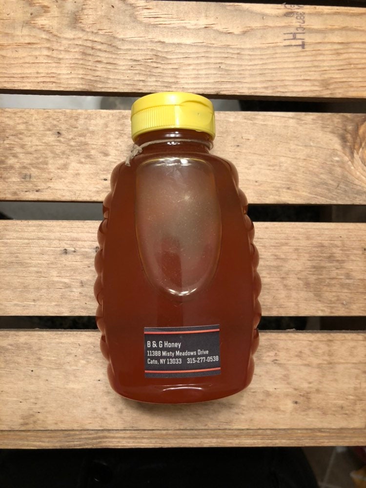 Honey- 1lb Honey- 16oz Honey- Raw Wildflower Honey- Wildflower Honey- New York Honey- Raw Honey- Pure Honey- BPA Free Bottle