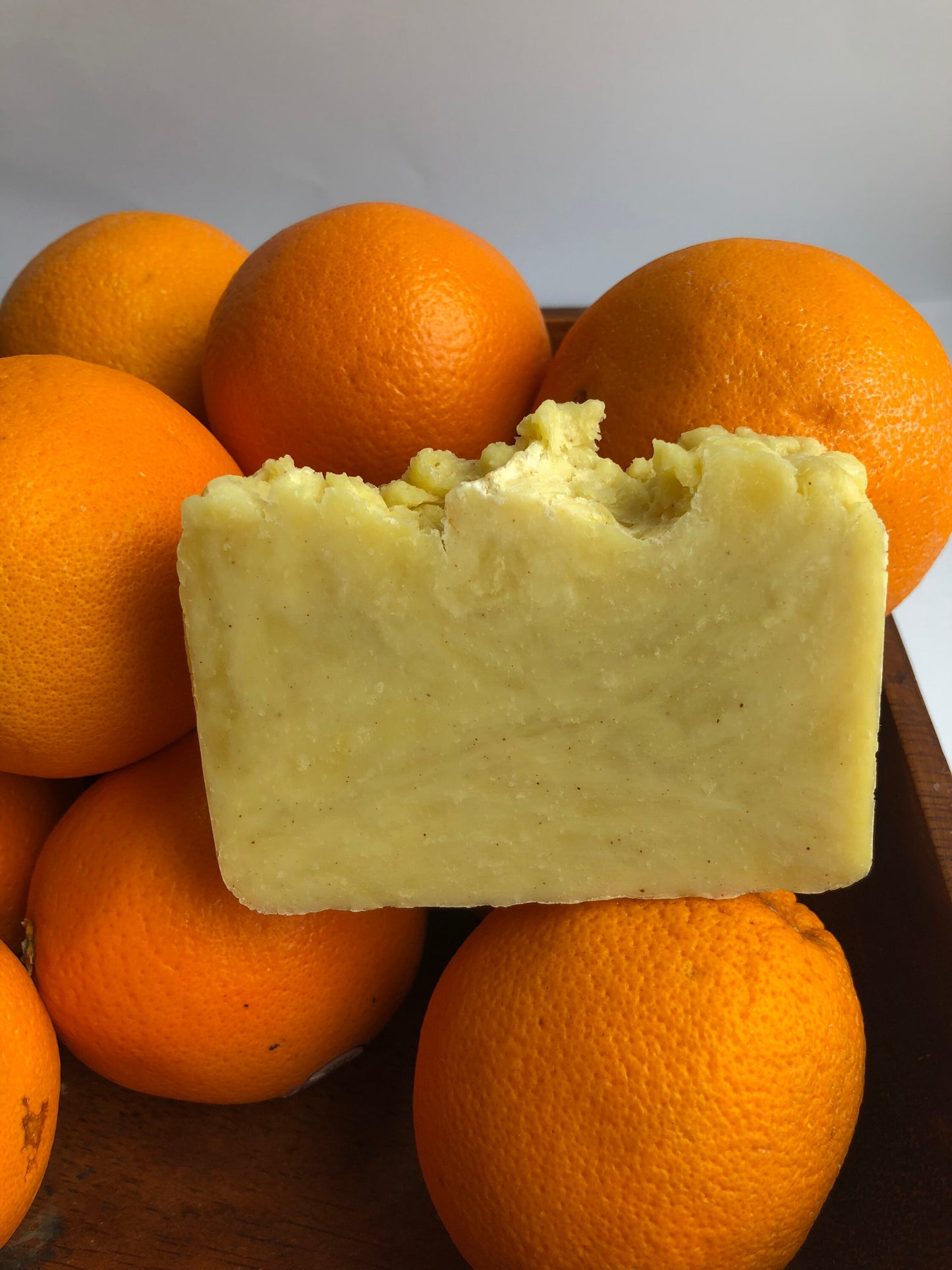 Orange Blossom Soap- Orange Blossom Bar Soap- Made With Honey And Beeswax- Natural Soap - Palm Free Soap