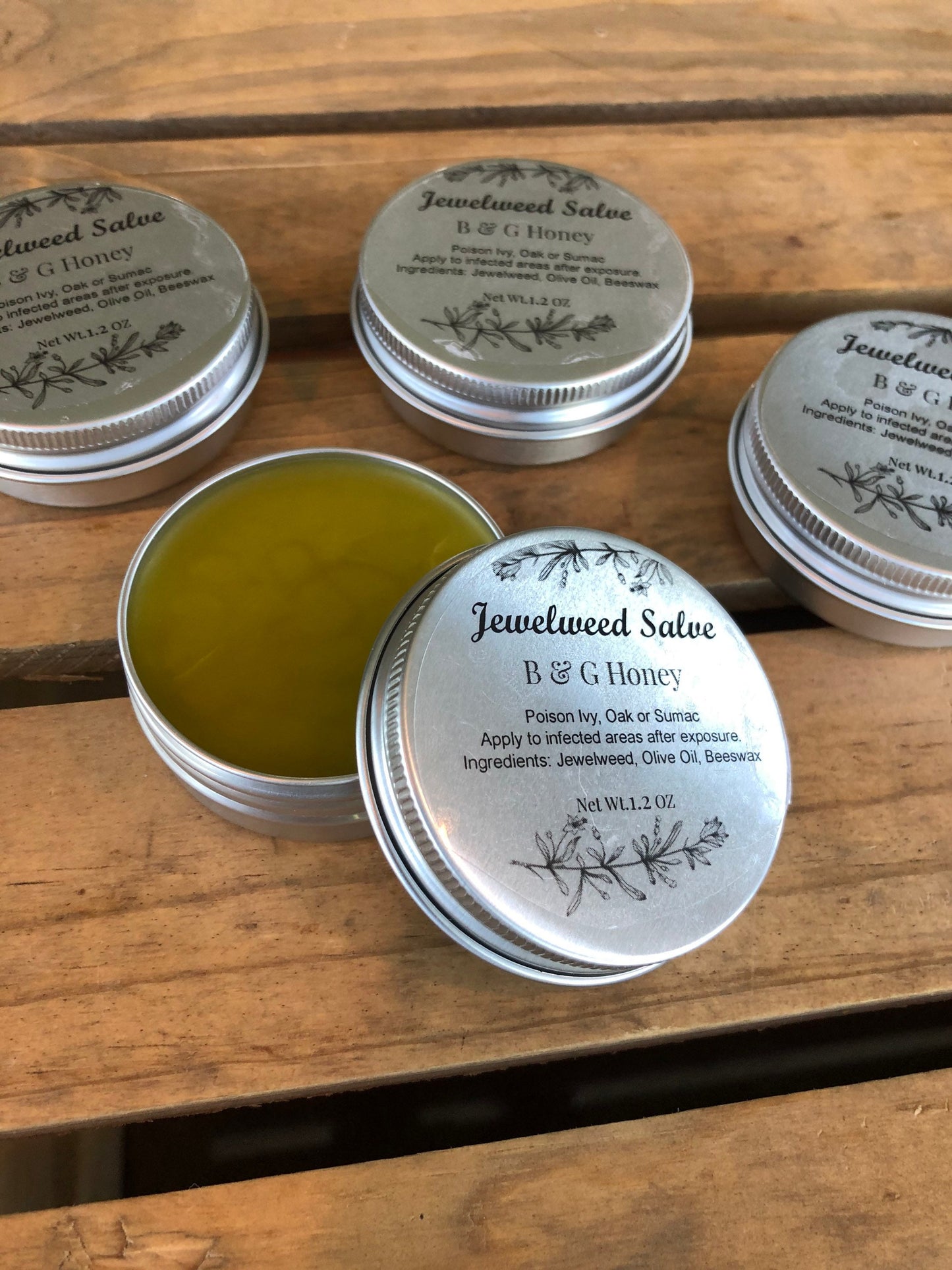 Jewelweed Salve- Poison Ivy Salve- Poison Oak Salve- Poison Sumac Salve