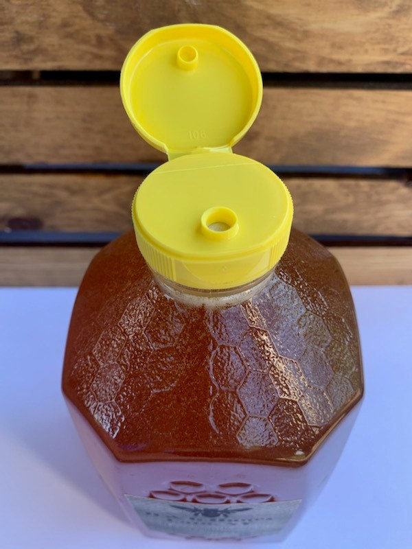 5lb Raw Wildflower Honey- Raw Honey- 5lb jug
