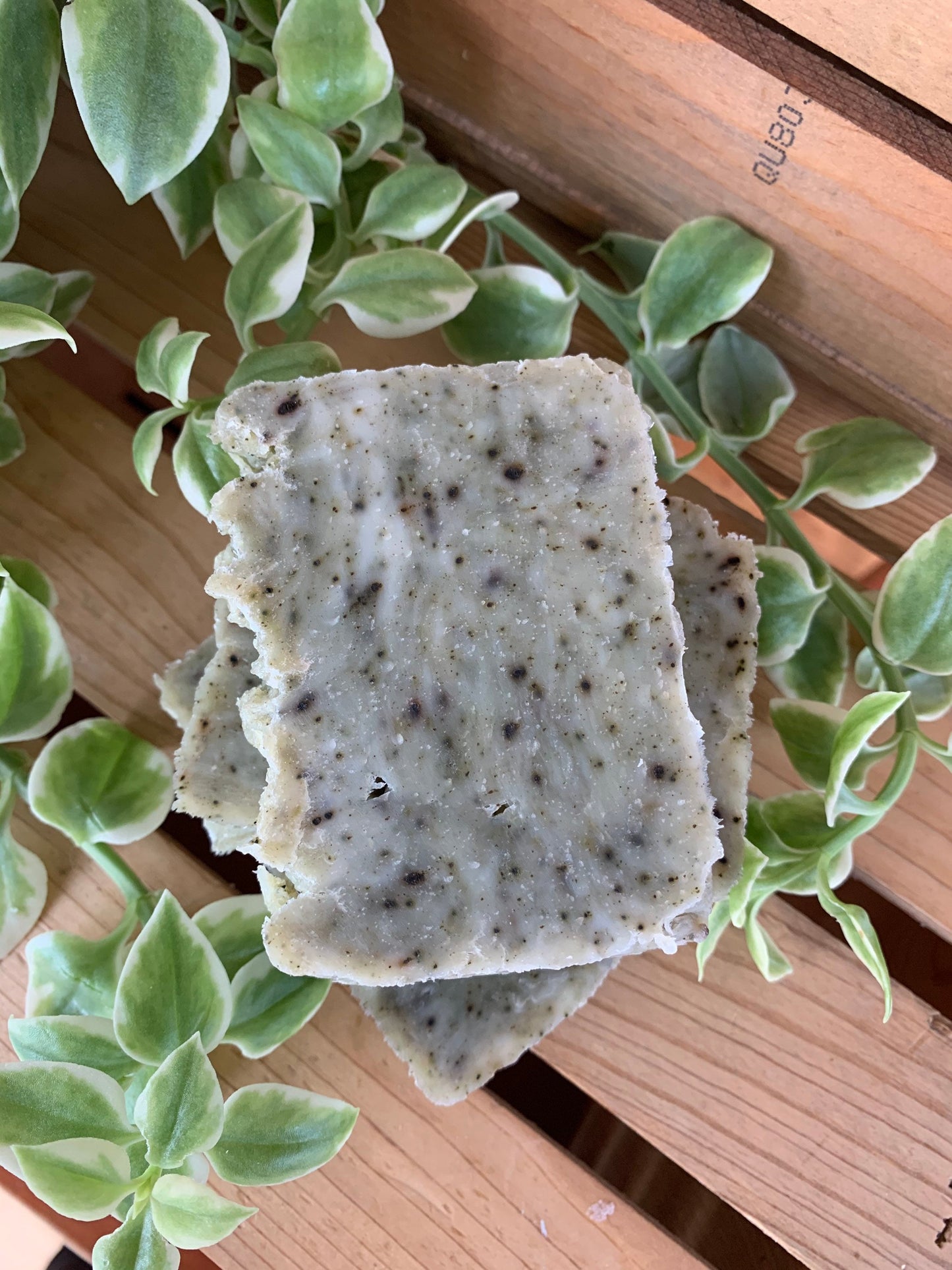 Patchouli Frankincense Cedarwood Soap- Happy Hippie Soap- Patchouli Soap- Made with Beeswax and Honey Soap - Palm Free Soap