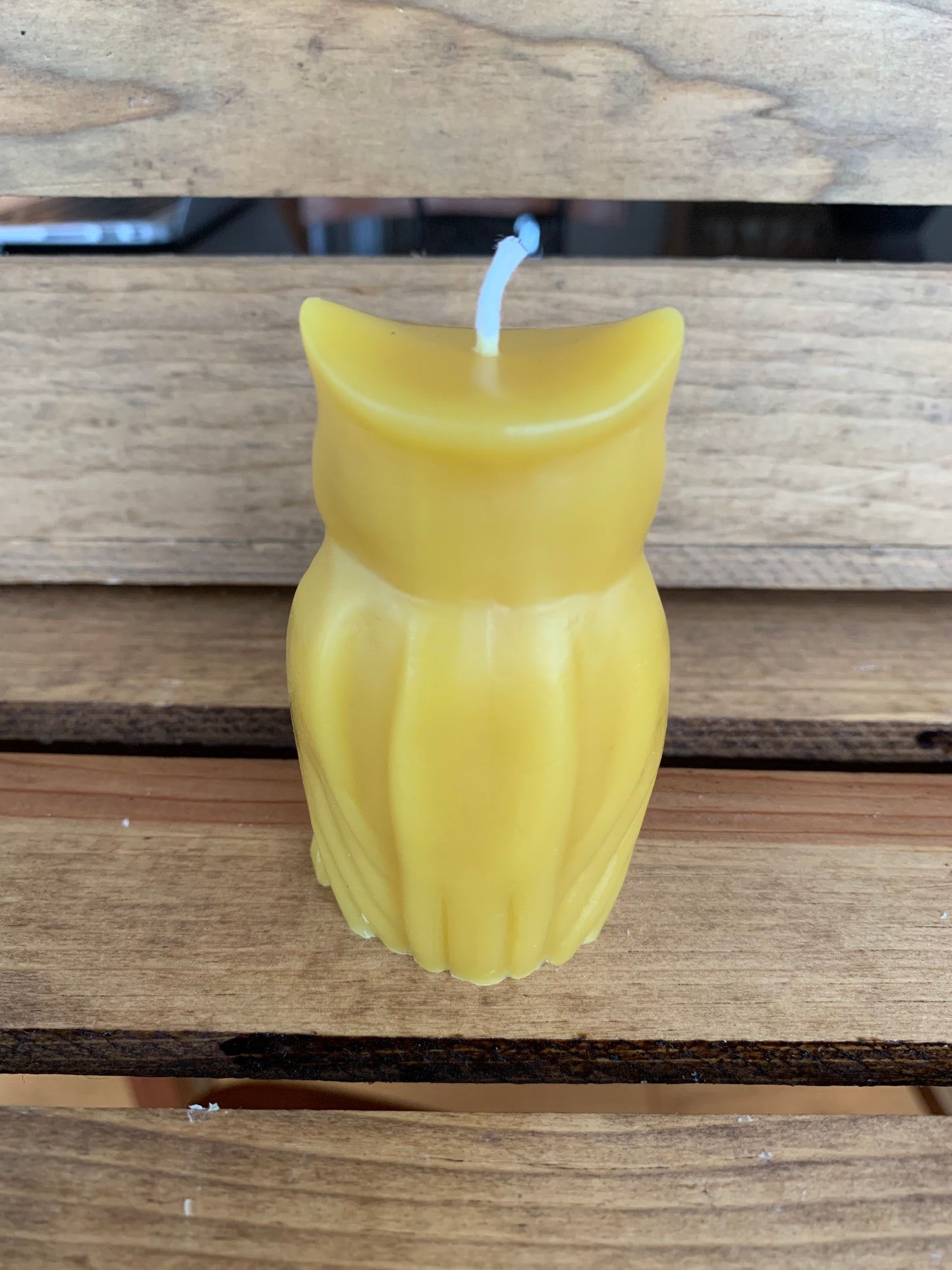 Owl Candle- Beeswax Candle- Beeswax Owl Candle
