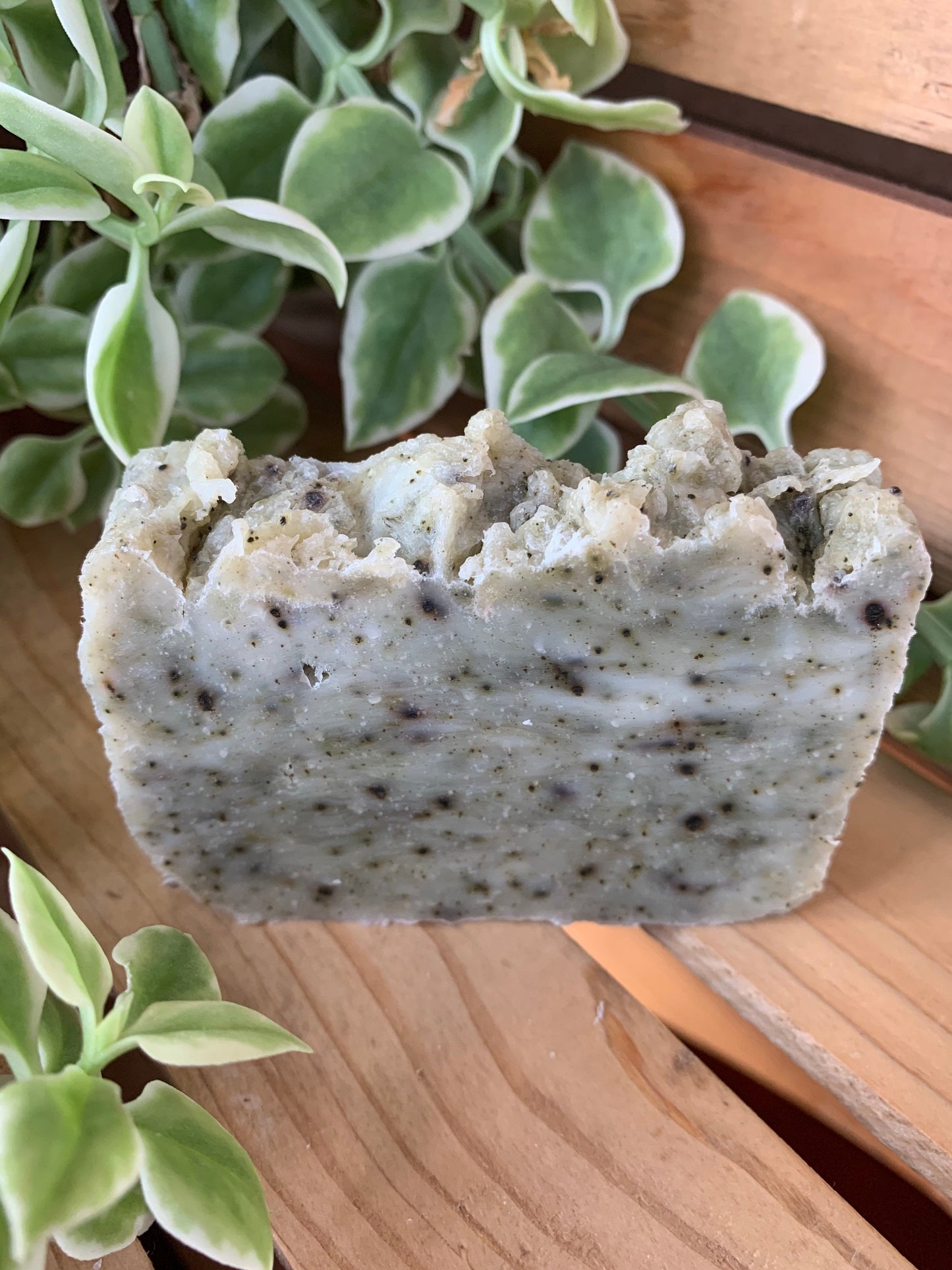 Patchouli Frankincense Cedarwood Soap- Happy Hippie Soap- Patchouli Soap- Made with Beeswax and Honey Soap - Palm Free Soap
