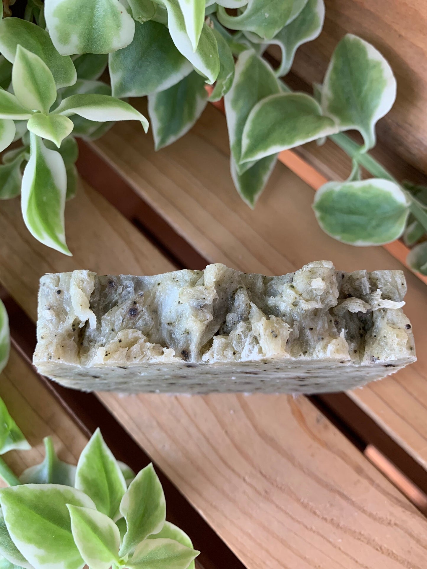 Patchouli Frankincense Cedarwood Soap- Happy Hippie Soap- Patchouli Soap- Made with Beeswax and Honey Soap - Palm Free Soap