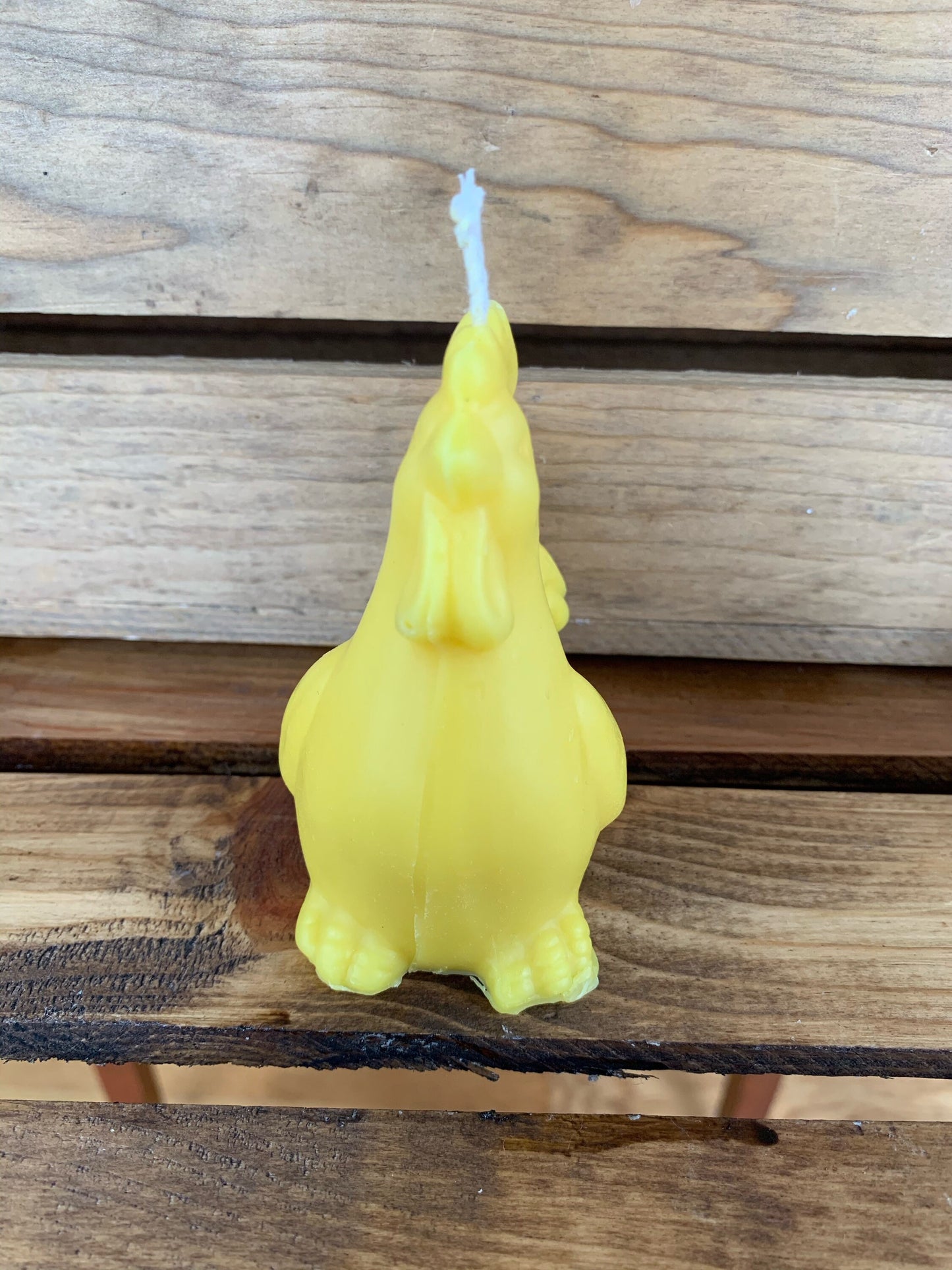 Rooster and Hen Beeswax Candle Set- Chicken Candle