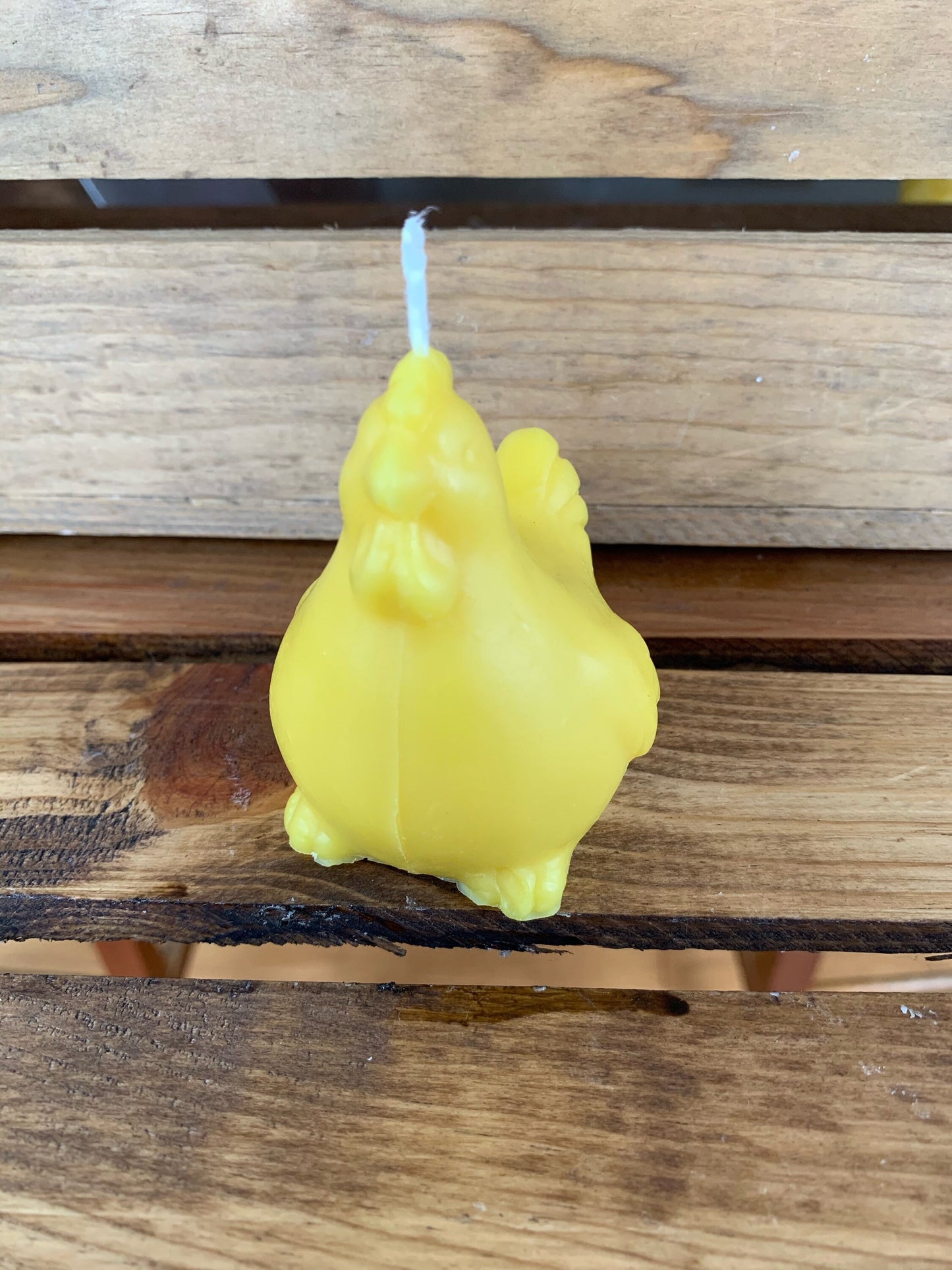 Rooster and Hen Beeswax Candle Set- Chicken Candle