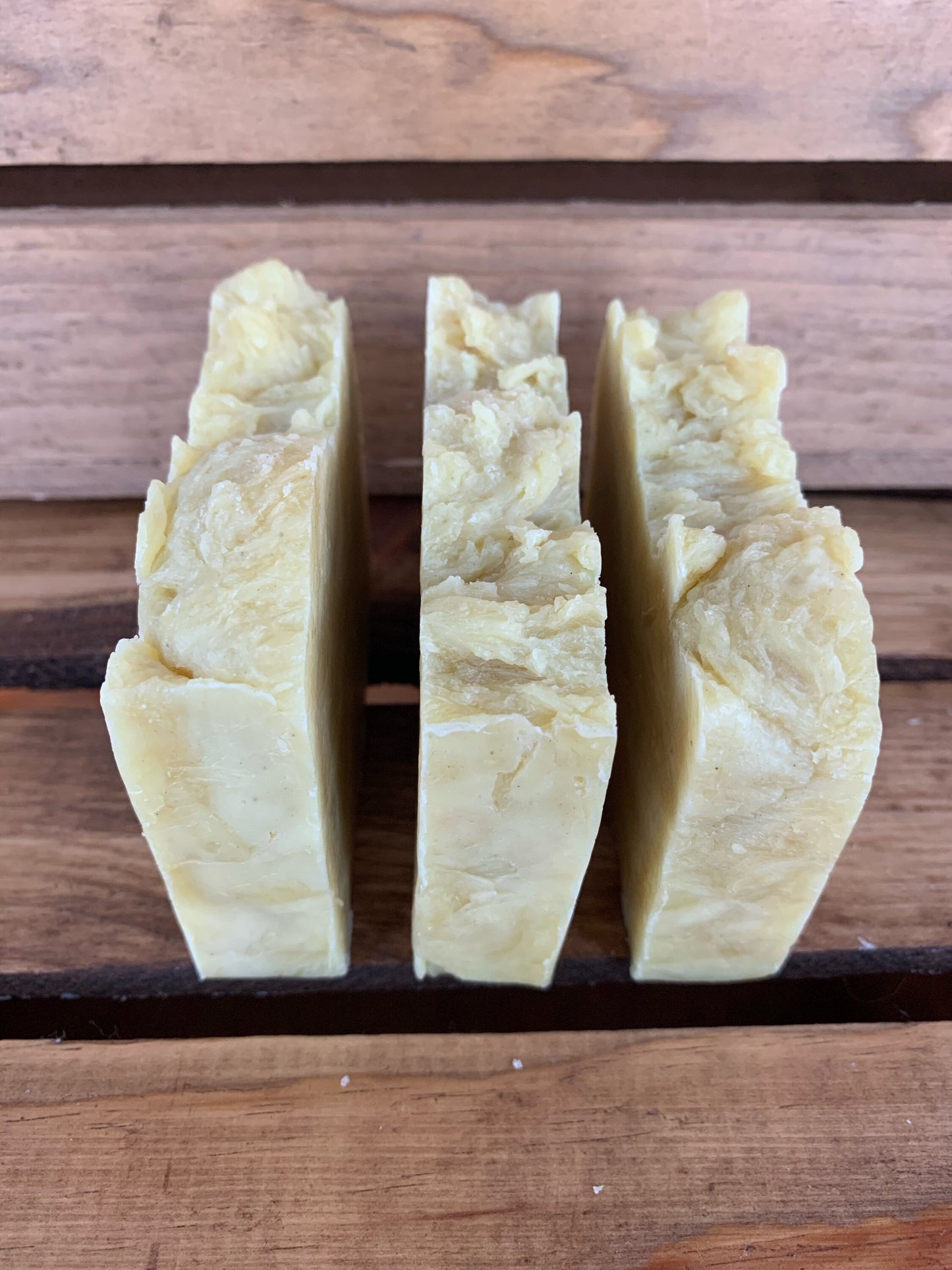 Bay Rum Soap- made with beeswax and honey - Palm Free Soap