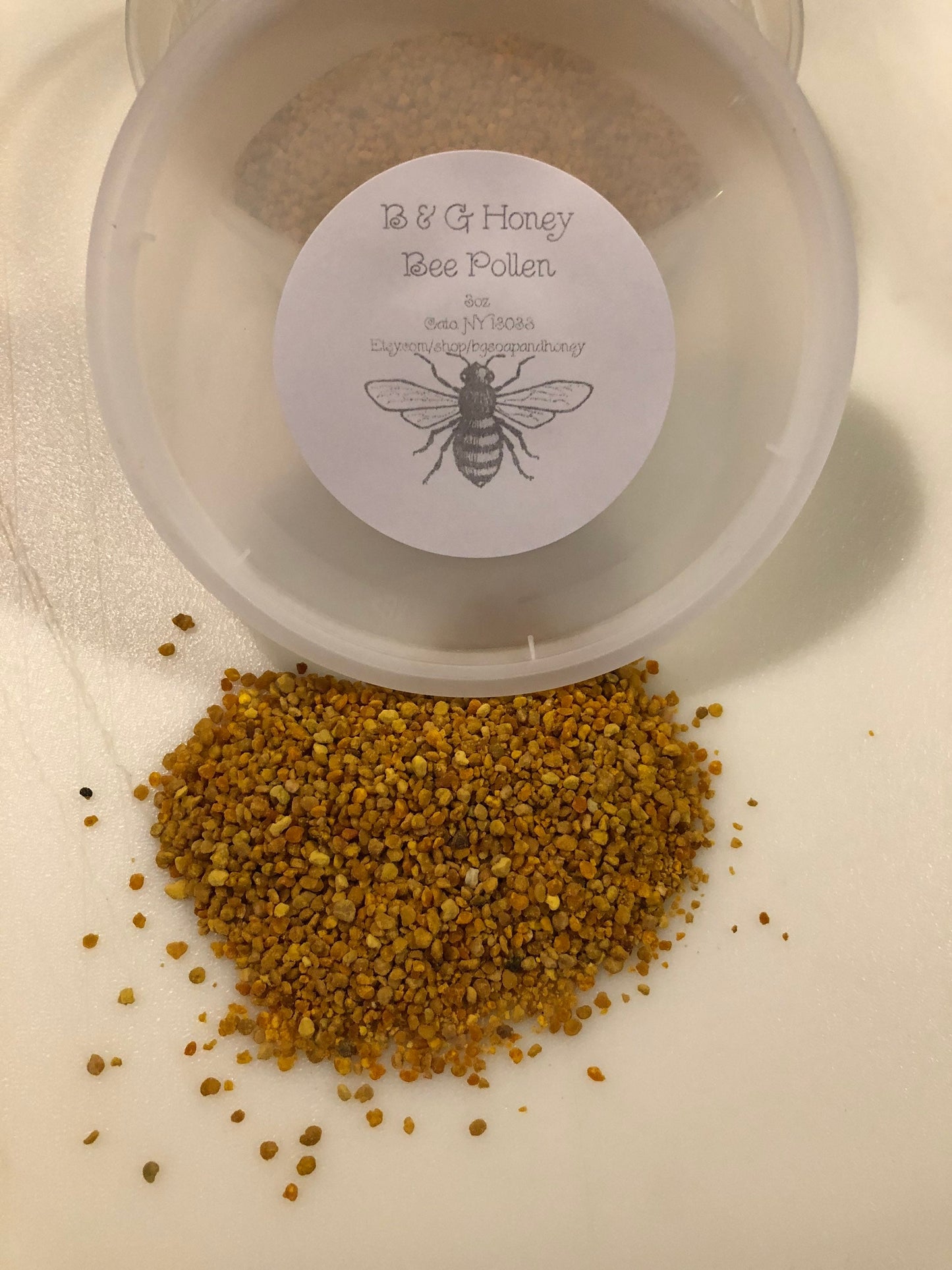 Bee Pollen- Raw 3oz Container