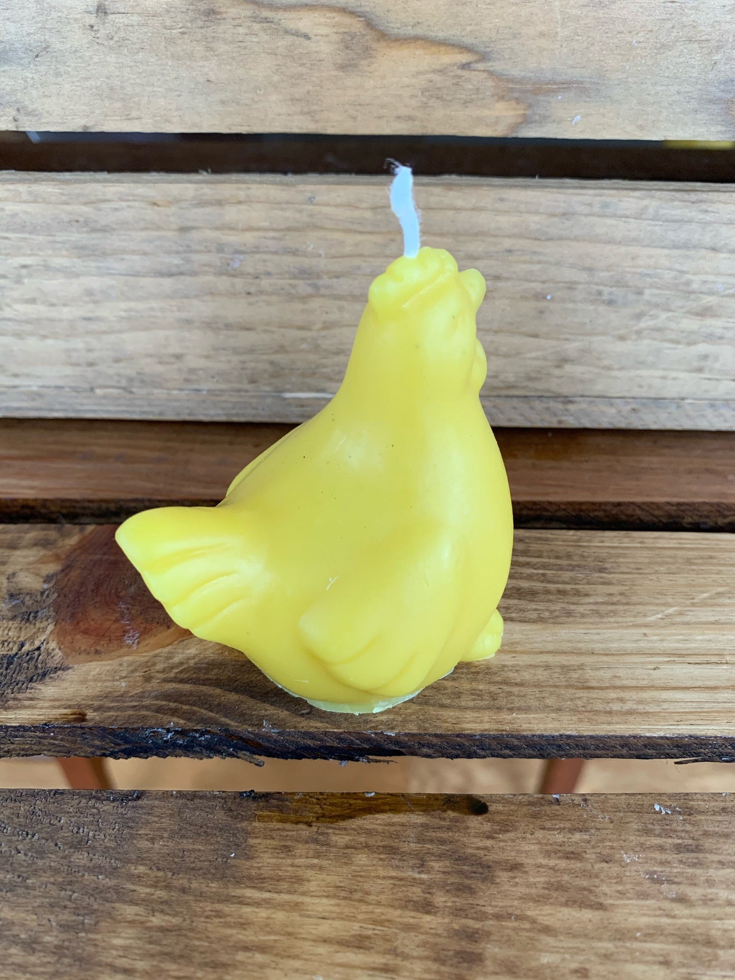 Rooster and Hen Beeswax Candle Set- Chicken Candle