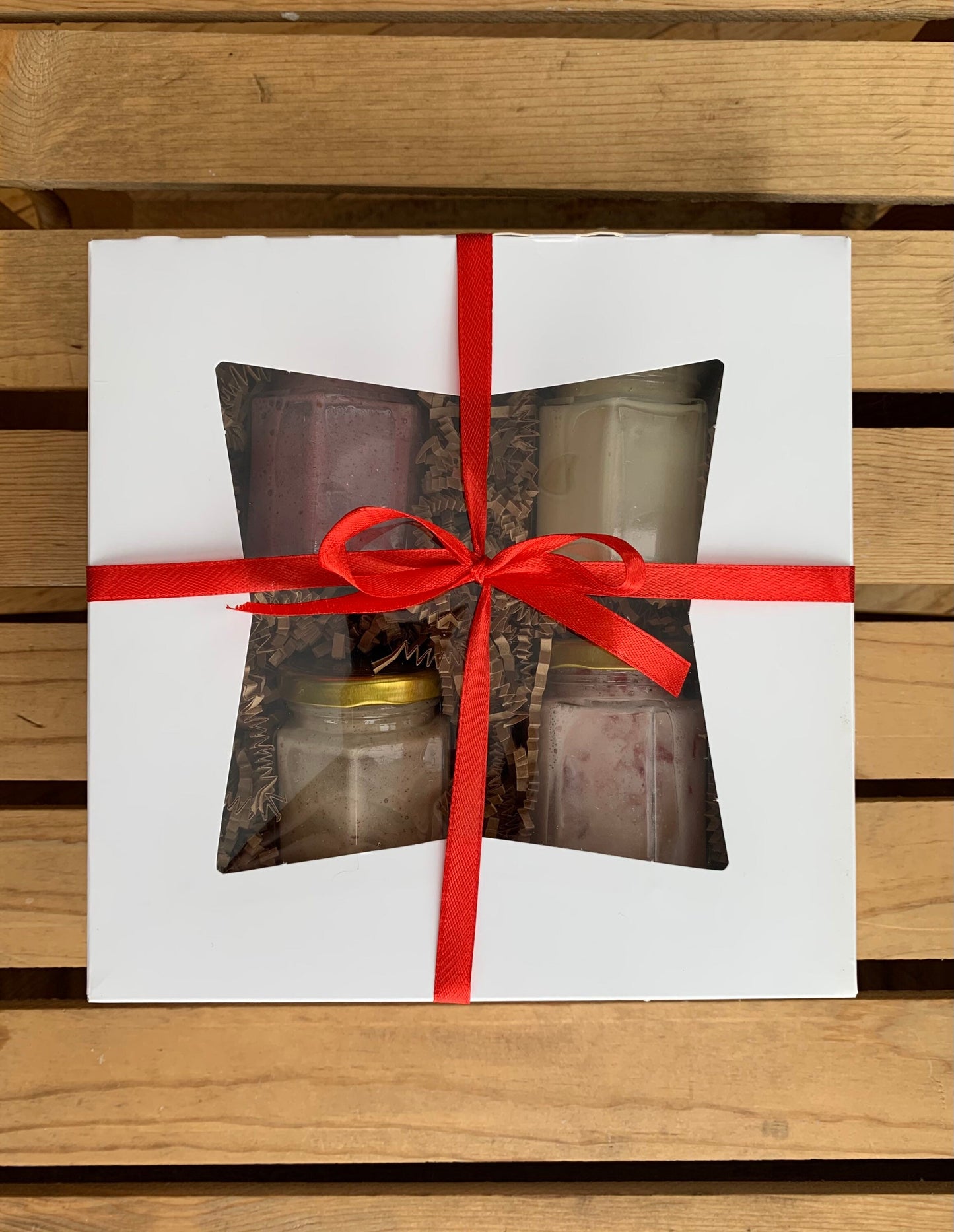 Creamed Honey Gift Box - Creamed Honey Sampler- Infused Honey