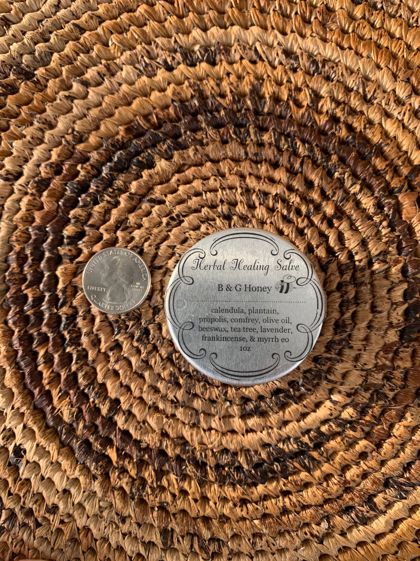 Herbal Healing Salve- Bee Sting Salve- Mosquito Bite Salve- Cut and Scrape Salve- Healing Salve
