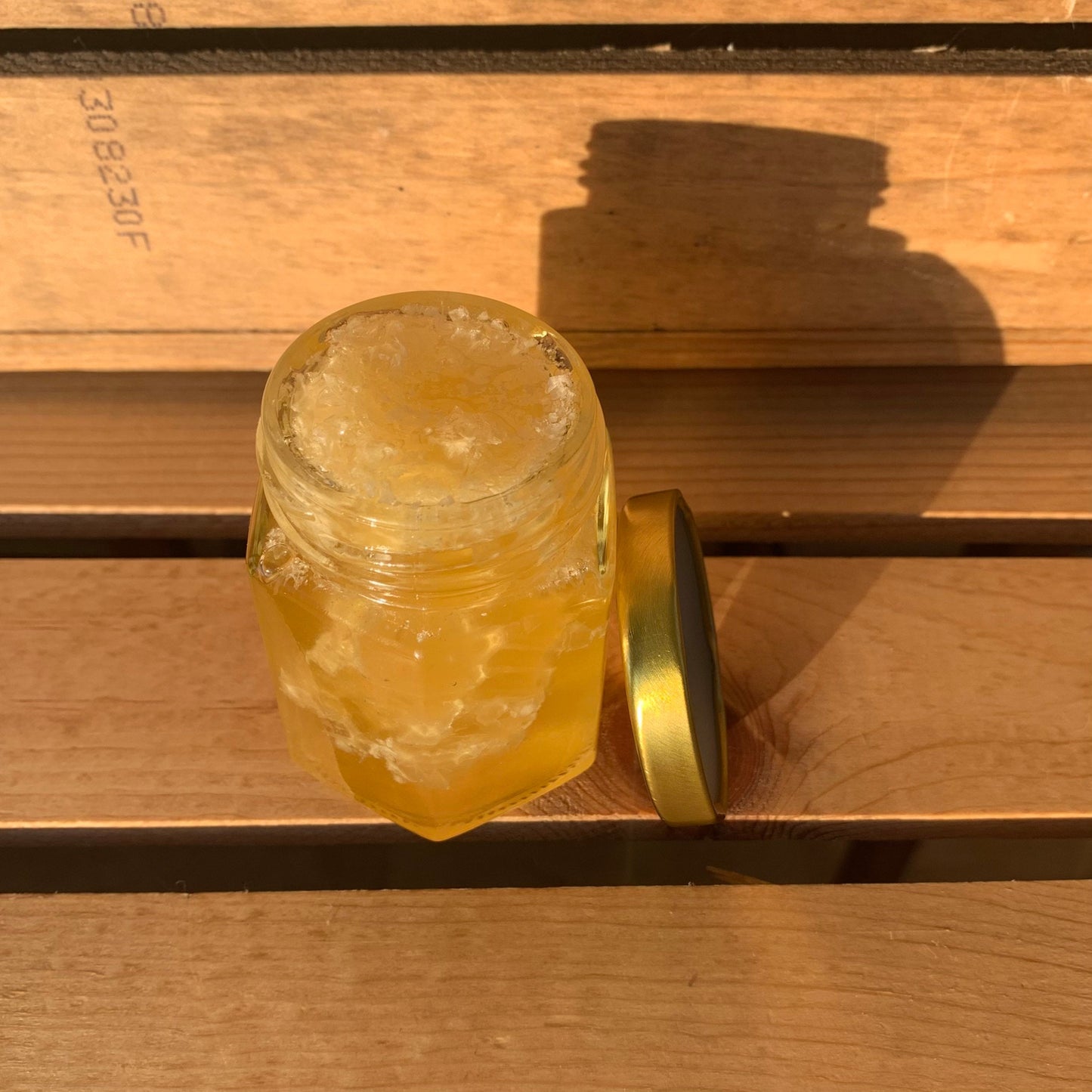 Pure Raw Chunk Honey- 5oz