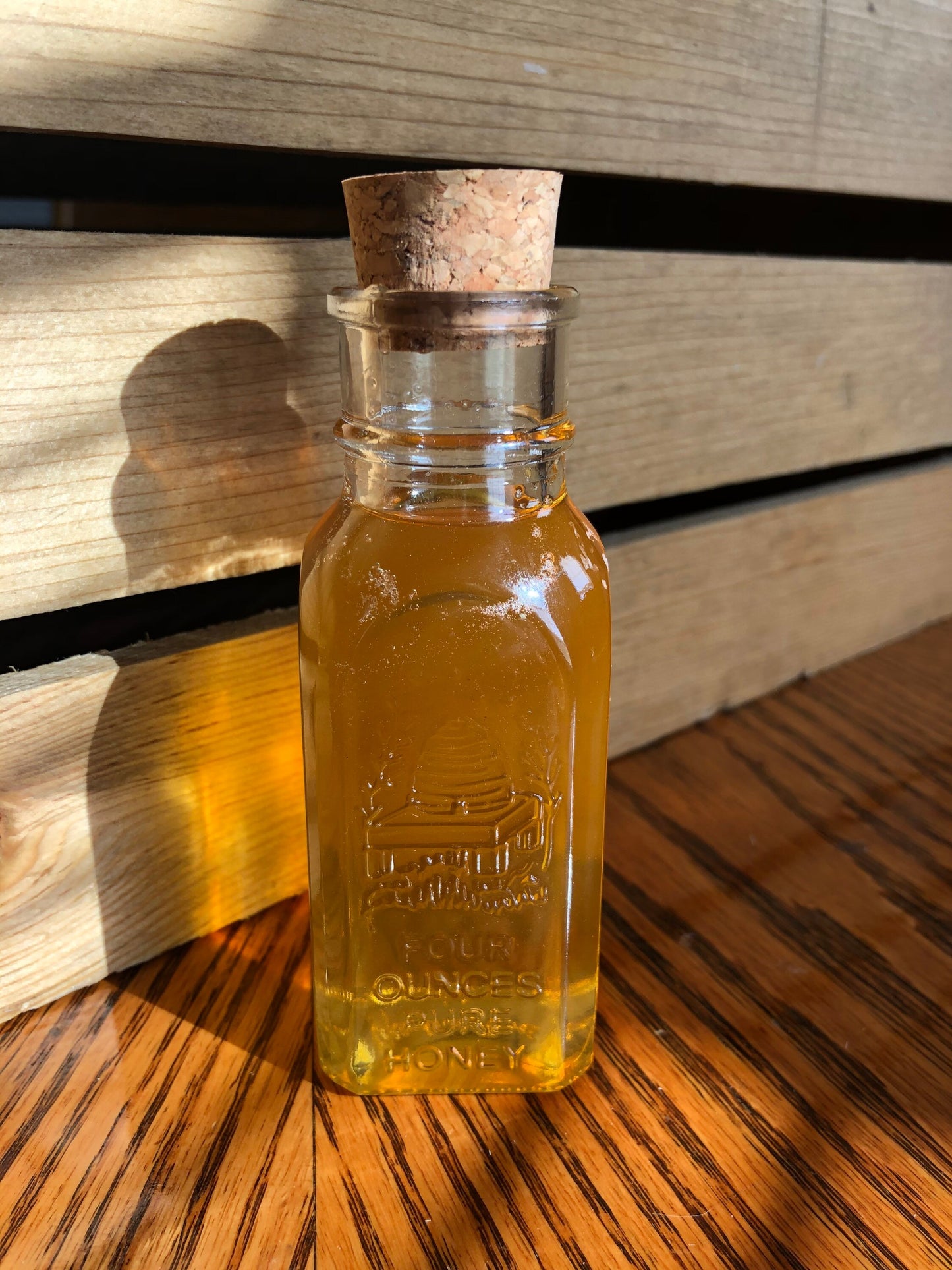 4oz Vintage Muth Honey- Muth Jar- Pure Honey- Raw Honey- New York Honey