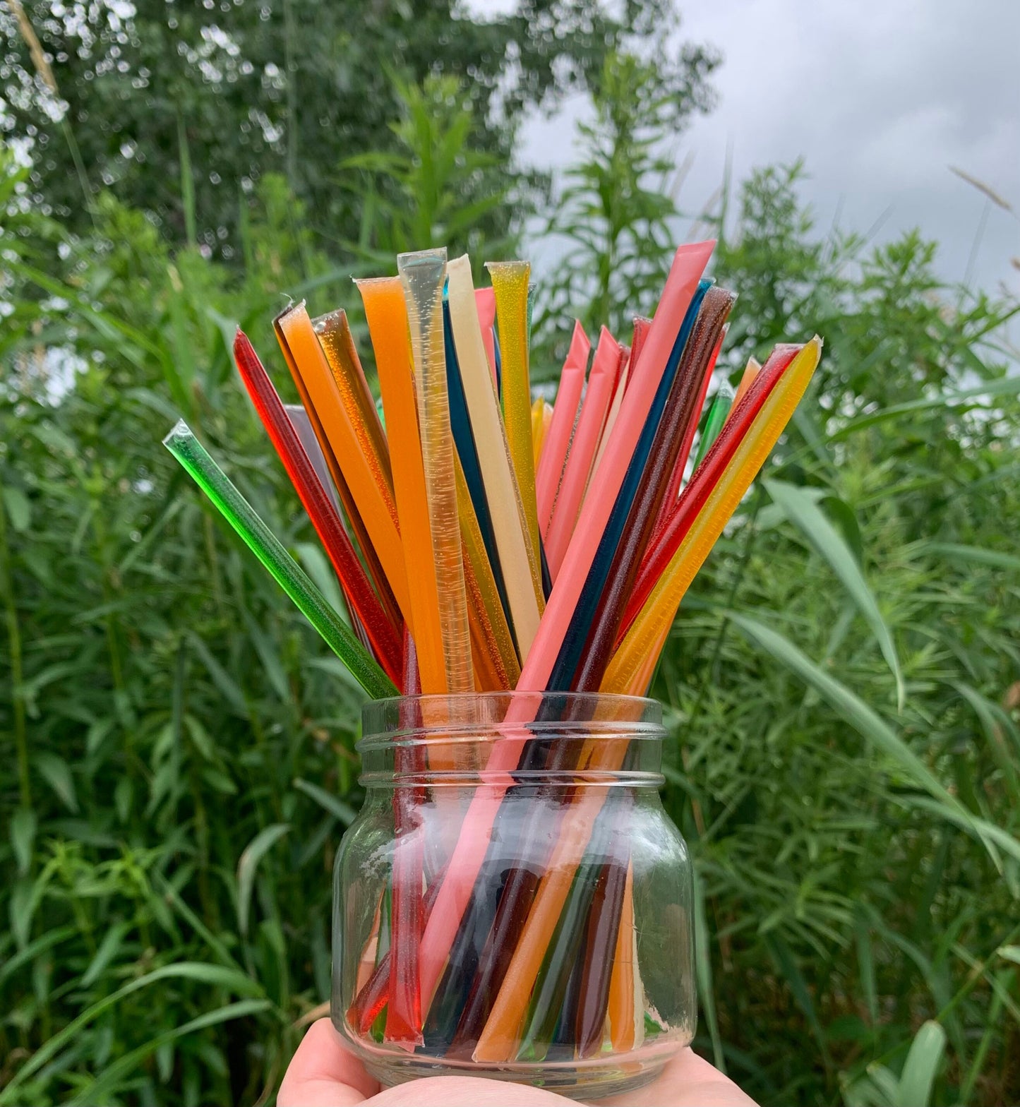 Honey sticks- 100 sticks- Pure Raw Honey- Honeysticks