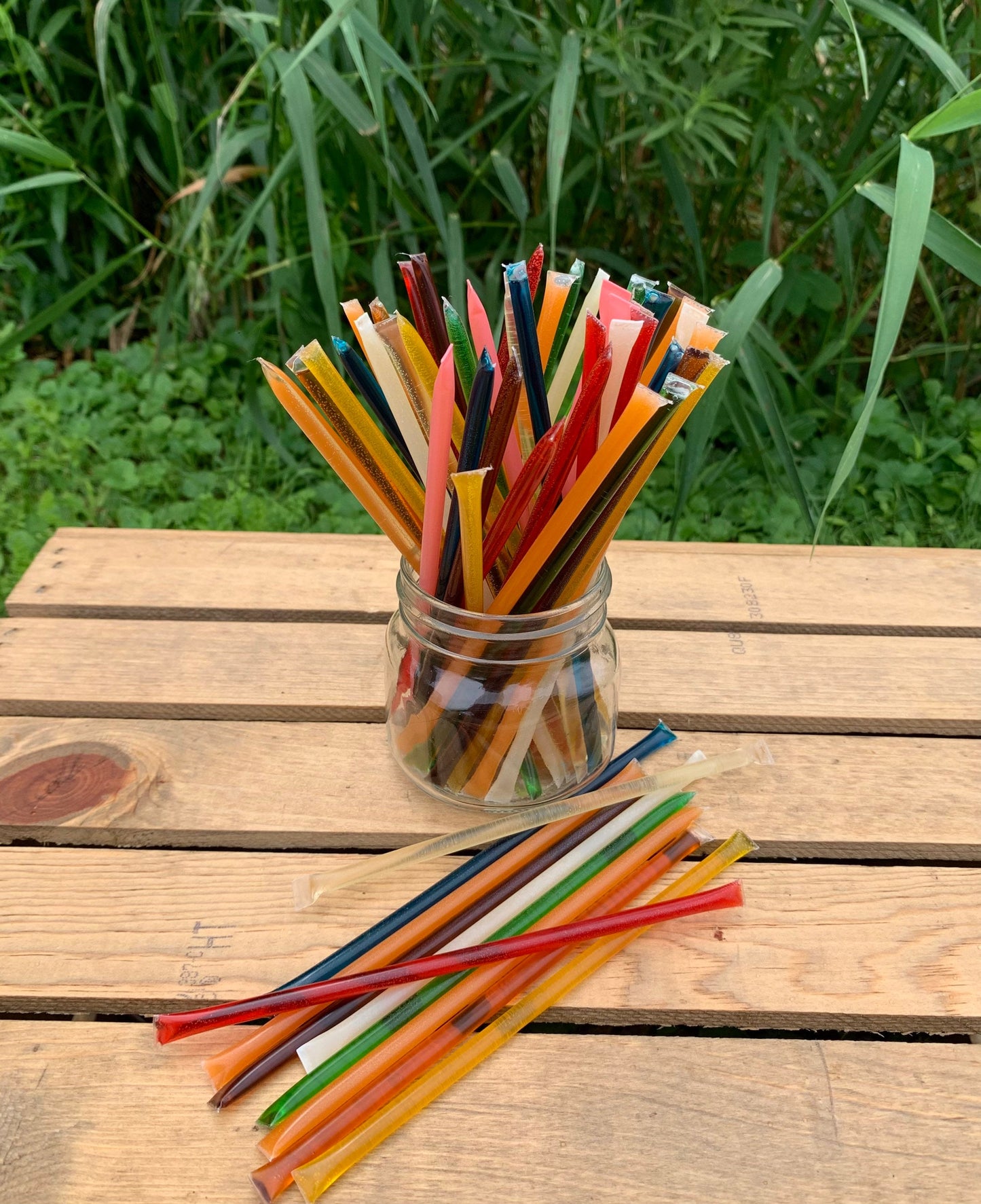 Honey sticks- 100 sticks- Pure Raw Honey- Honeysticks