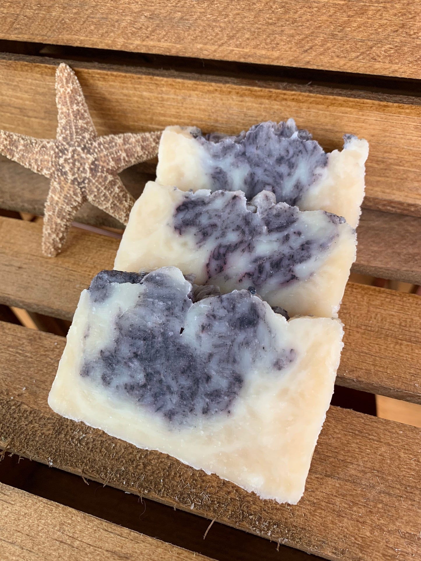 Ocean Breeze Bar Soap- natural soap made with beeswax and honey - palm free soap