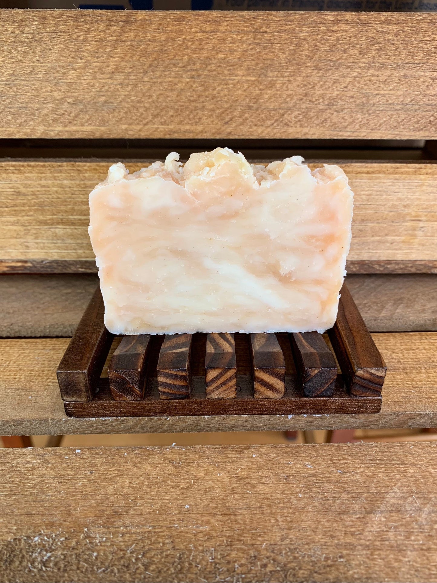Lemongrass Soap- made with beeswax and honey- Lemongrass Bar Soap - Palm Free Soap