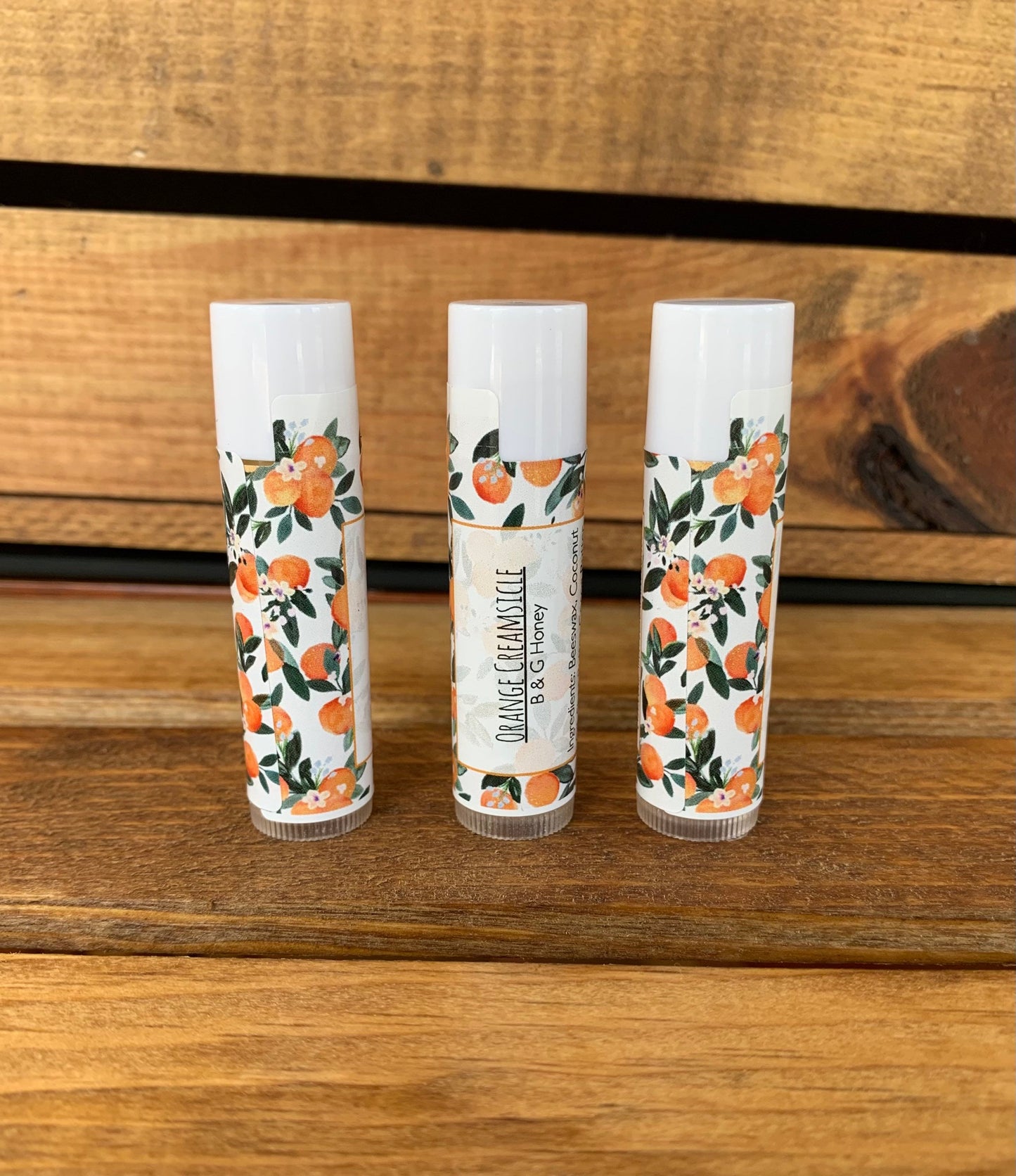 Beeswax Lip Balm - All Natural- Lavender-Peppermint-Vanilla Bean-Honey-Raspberry-Blackberry Pom-Coconut-Orange Creamsicle-Cherry-Lime- Grape