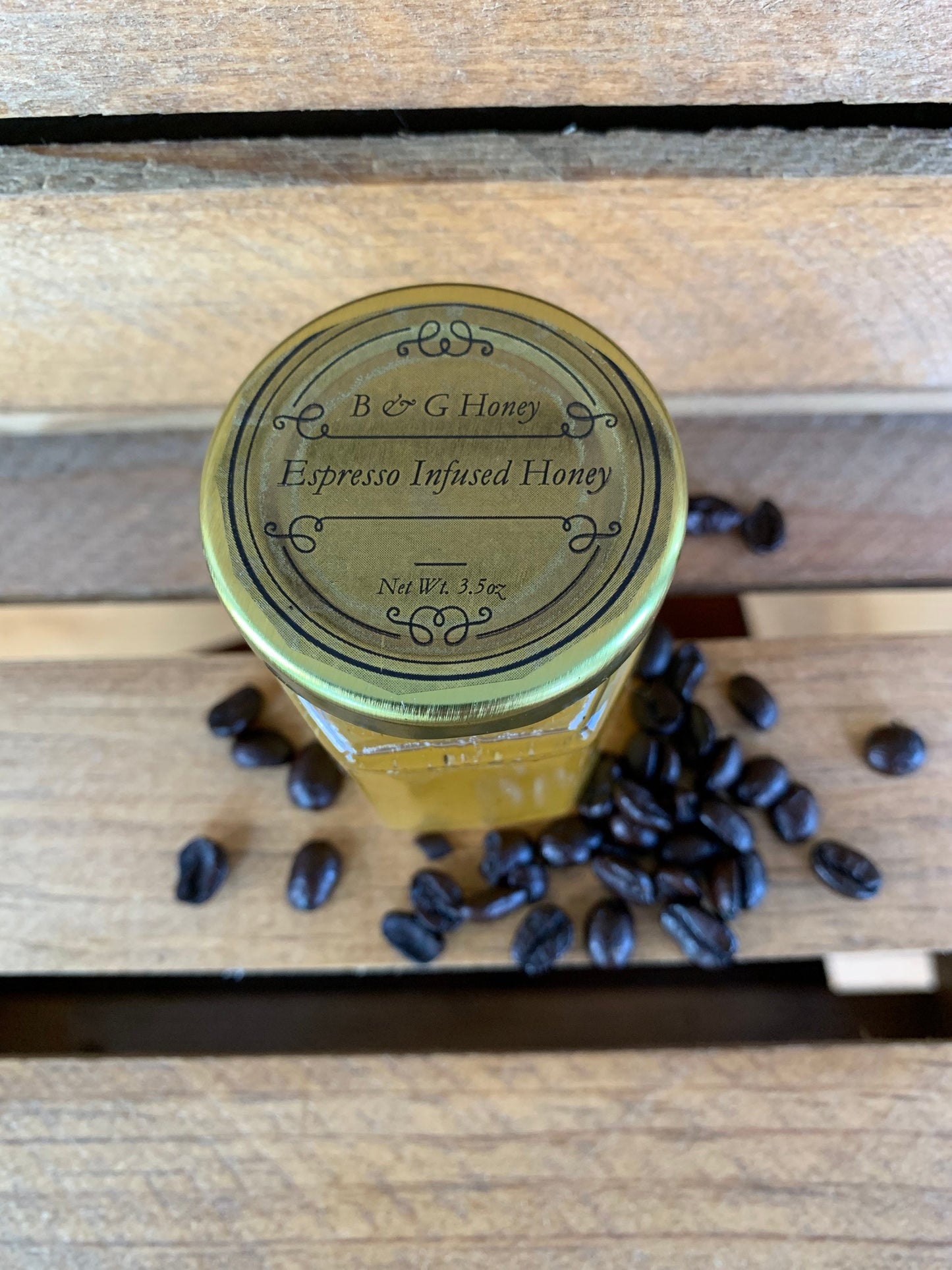 Infused Honey- Lavender Infused - Spiced Cinnamon - Red Pepper Honey- Cinnamon Vanilla- Espresso-3.5oz or 6oz