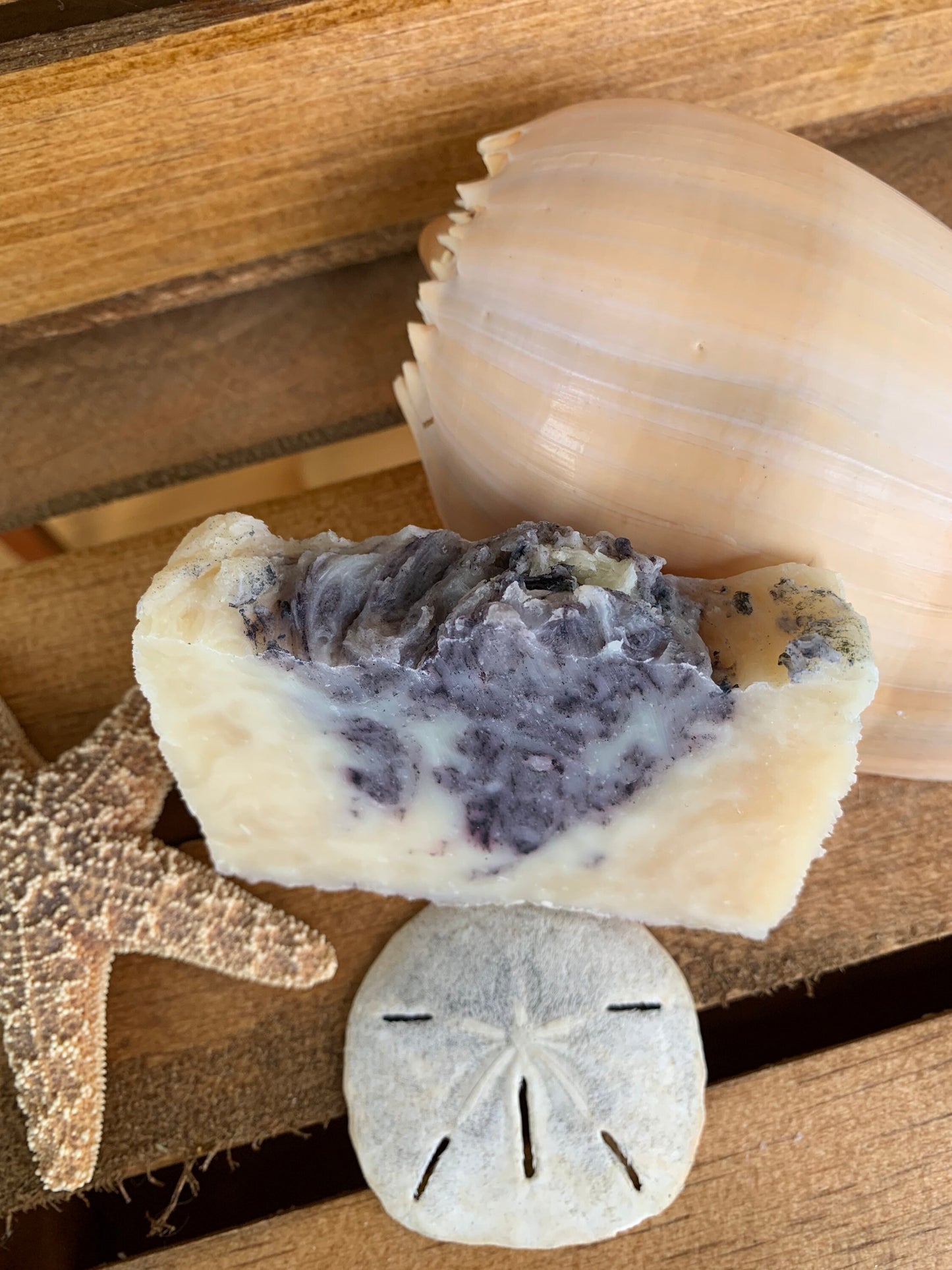 Ocean Breeze Bar Soap- natural soap made with beeswax and honey - palm free soap