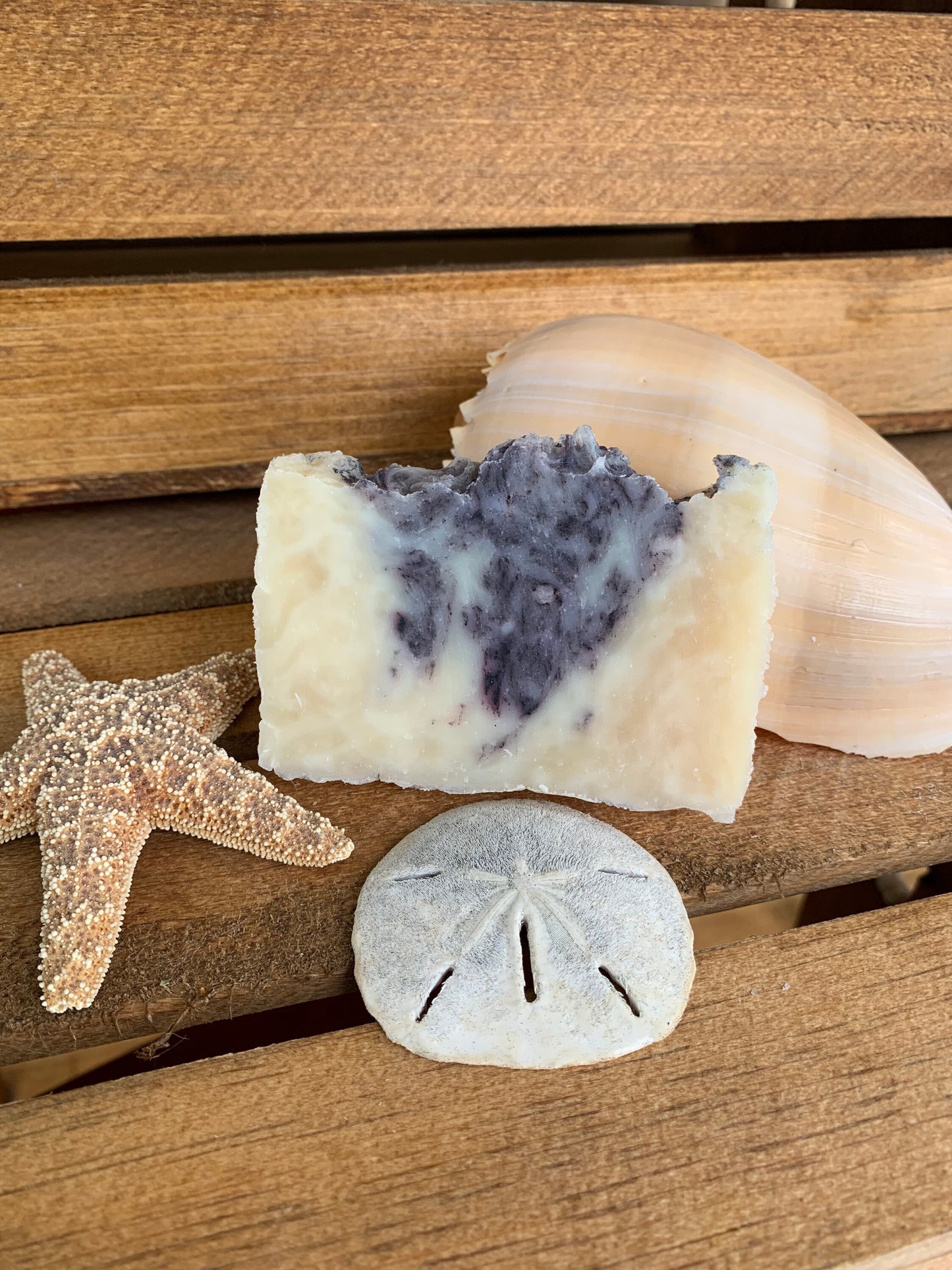 Ocean Breeze Bar Soap- natural soap made with beeswax and honey - palm free soap