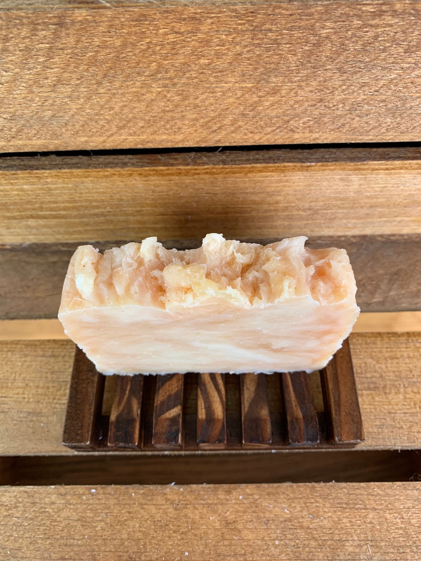 Lemongrass Soap- made with beeswax and honey- Lemongrass Bar Soap - Palm Free Soap