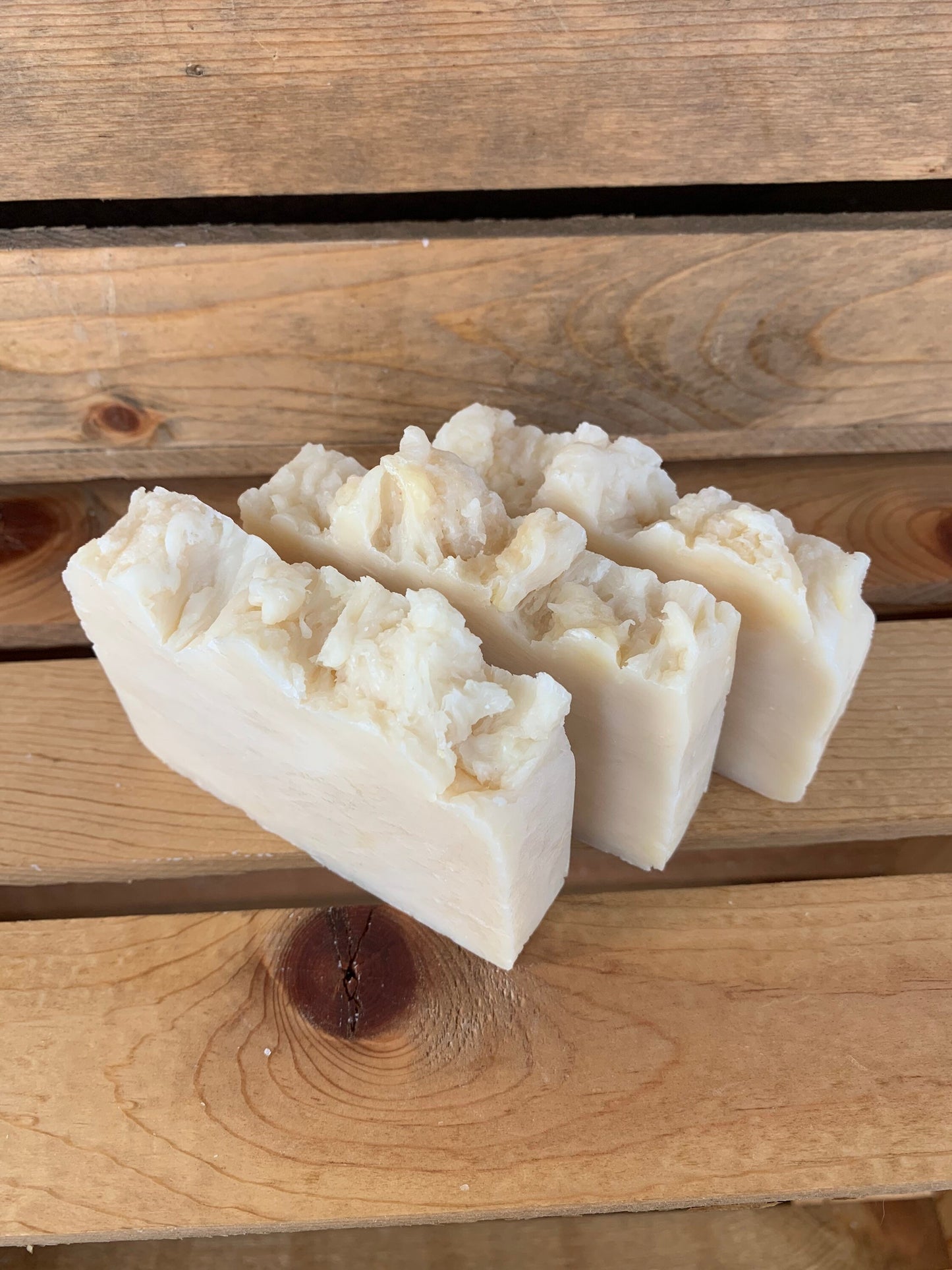 Unscented Soap- Moisturizing Bar Soap- Pure & Simple- beeswax and honey- Palm Free Soap