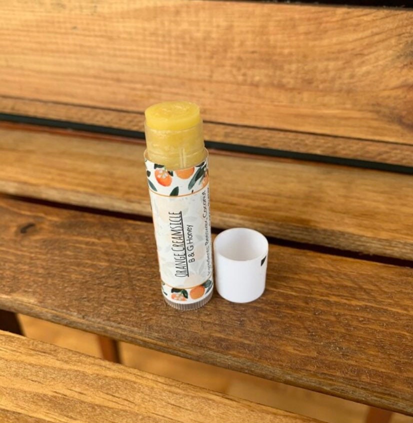 Set of 5 Lip Balms- in a Muslin bag (Buy 4, Get One Free