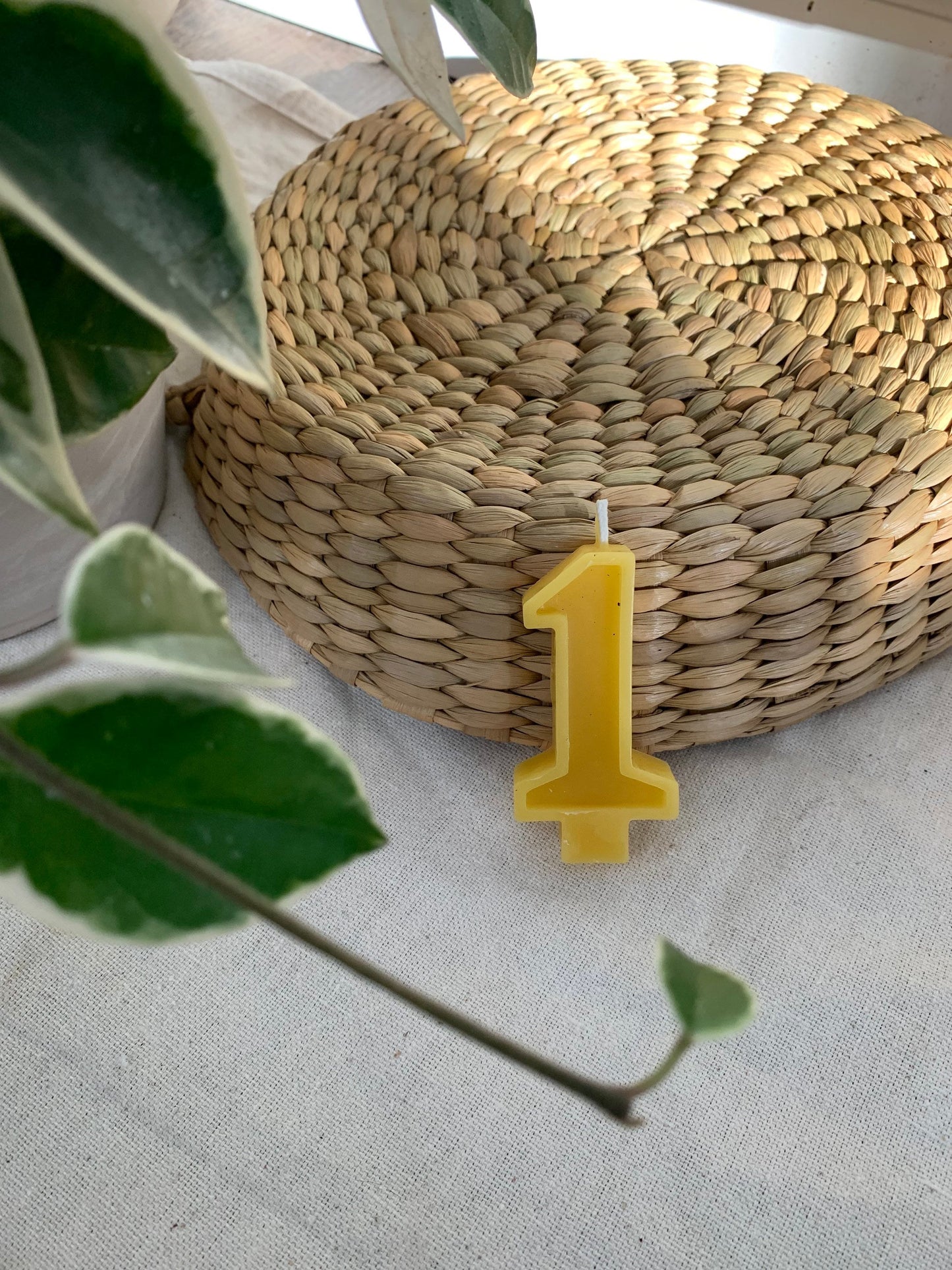 Birthday Candles- Birthday Numbers- Beeswax Birthday Number Candles