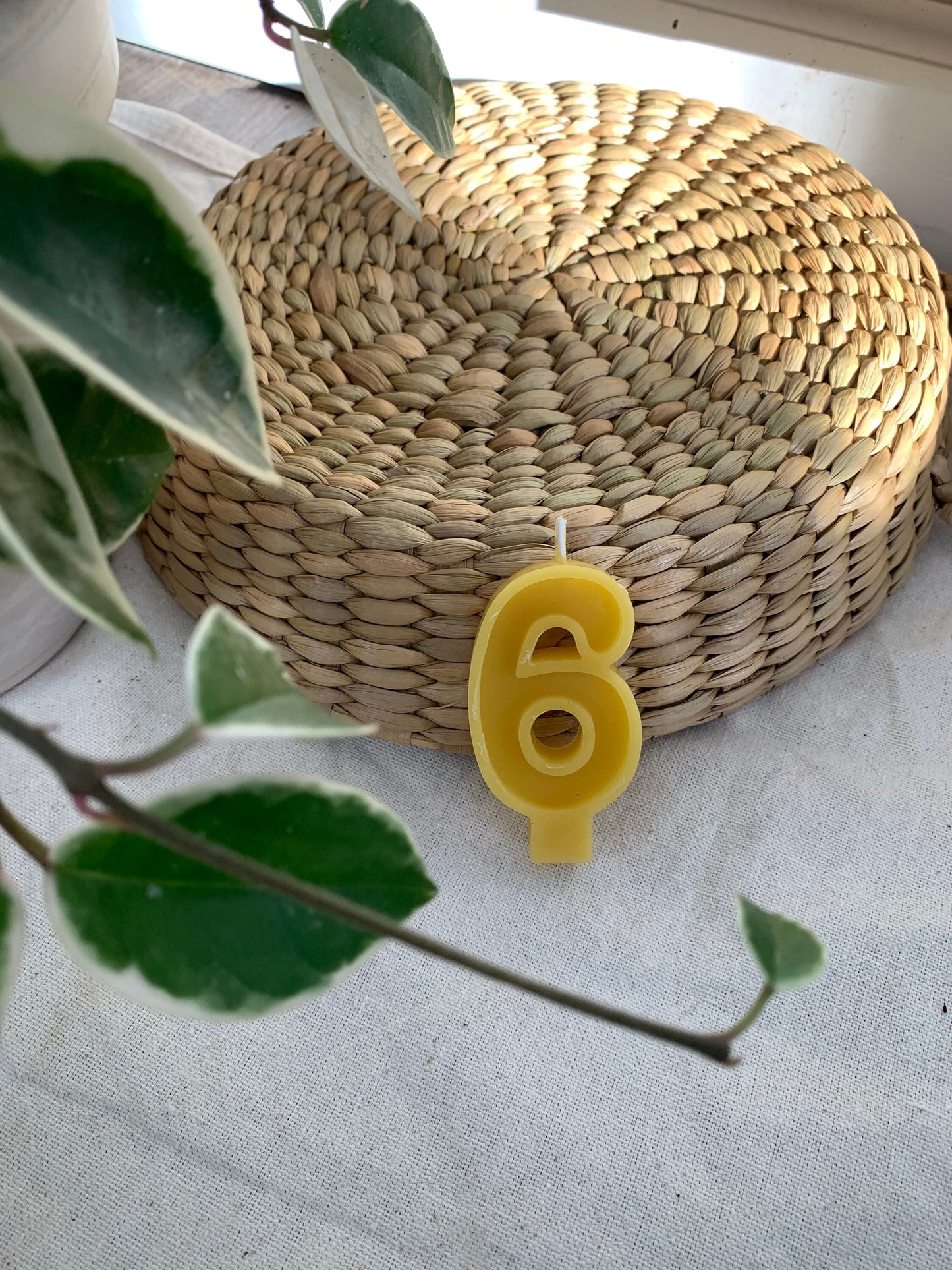 Birthday Candles- Birthday Numbers- Beeswax Birthday Number Candles