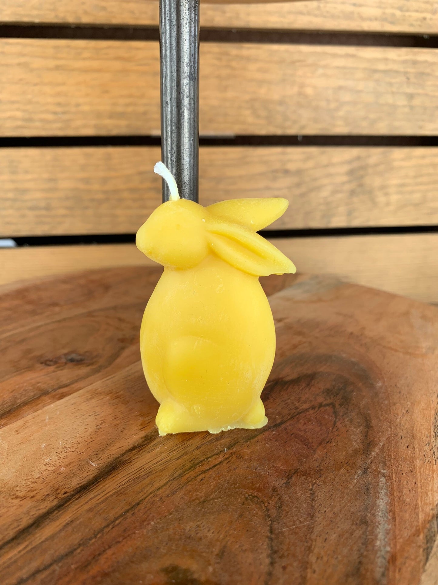 Bunnies- Beeswax Bunny Candles- Sitting Bunny- Standing Bunny- Rabbits