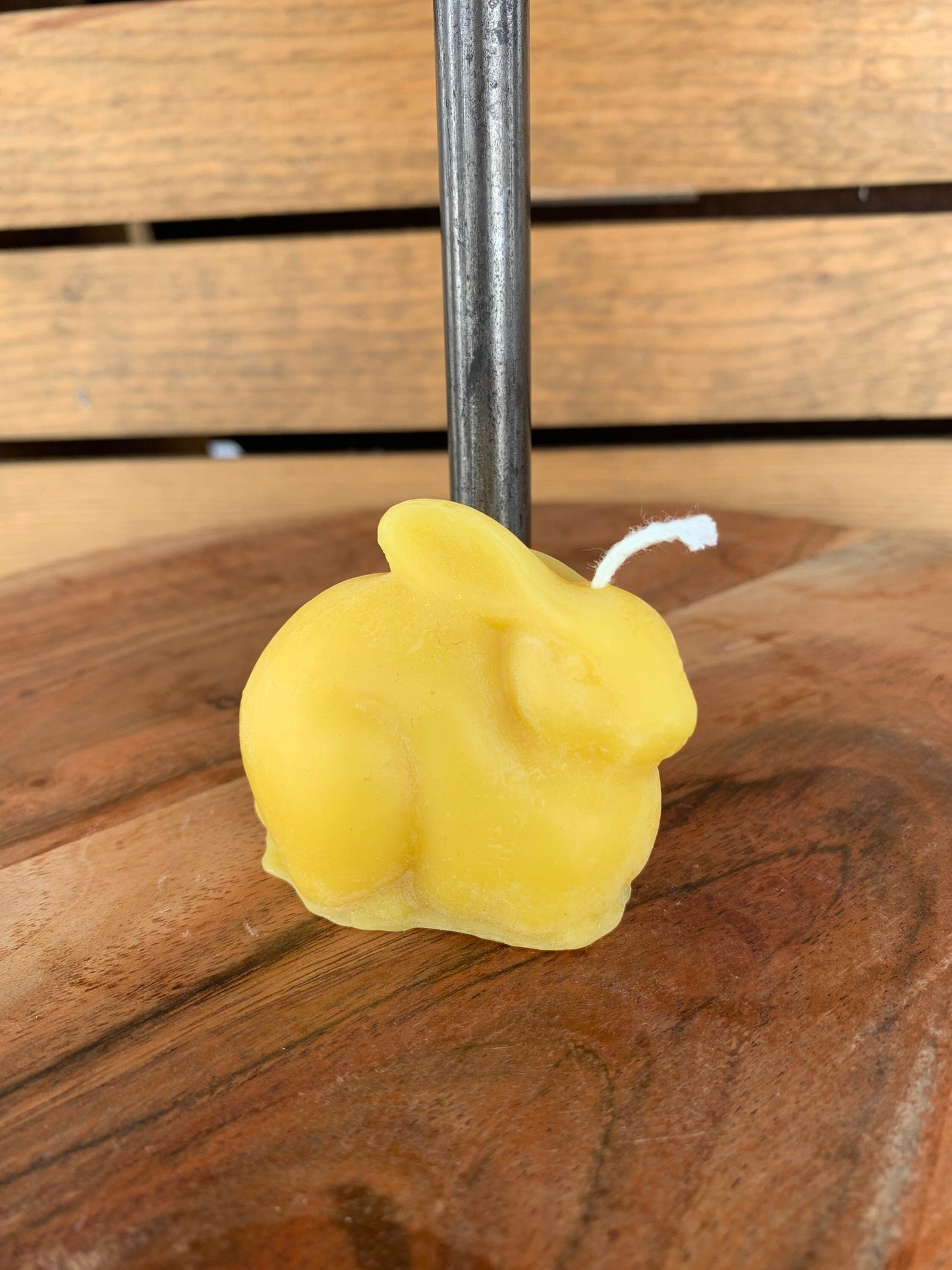 Bunnies- Beeswax Bunny Candles- Sitting Bunny- Standing Bunny- Rabbits