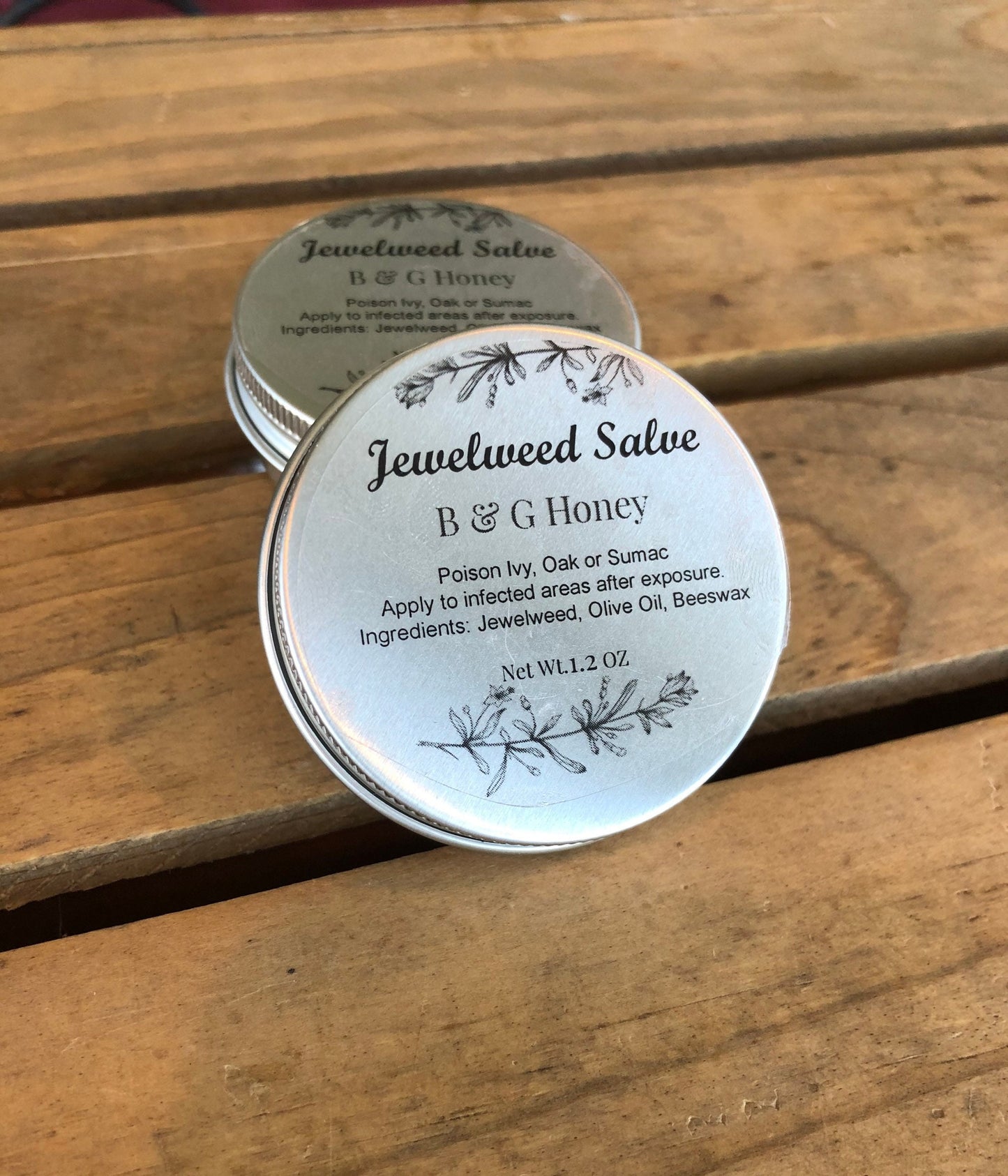 Jewelweed Salve- Poison Ivy Salve- Poison Oak Salve- Poison Sumac Salve