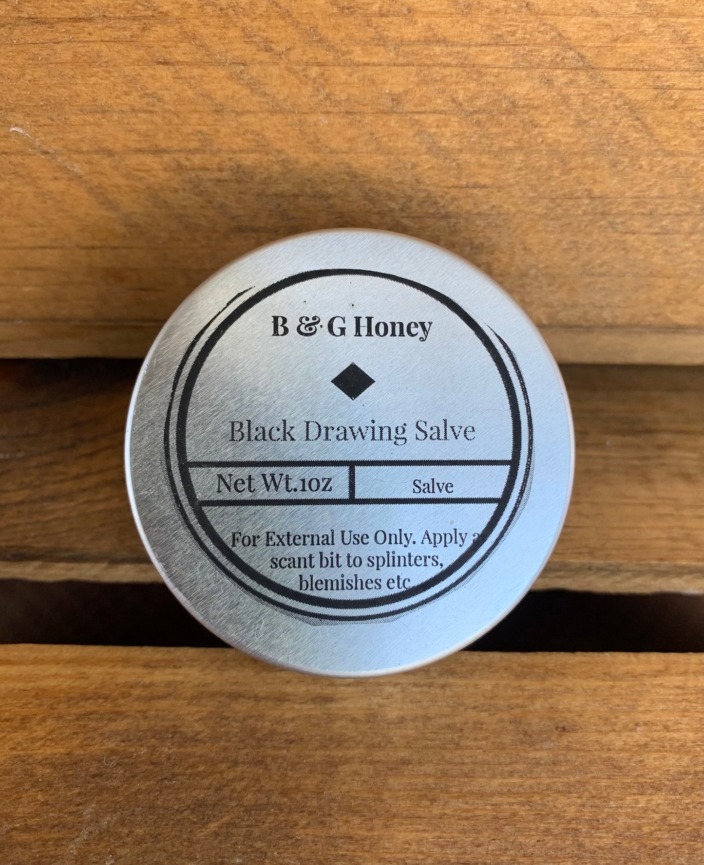 Black Drawing Salve- Splinter Salve- Sliver Salve- Stinger Salve- Foreign Object Salve- Thorn Salve