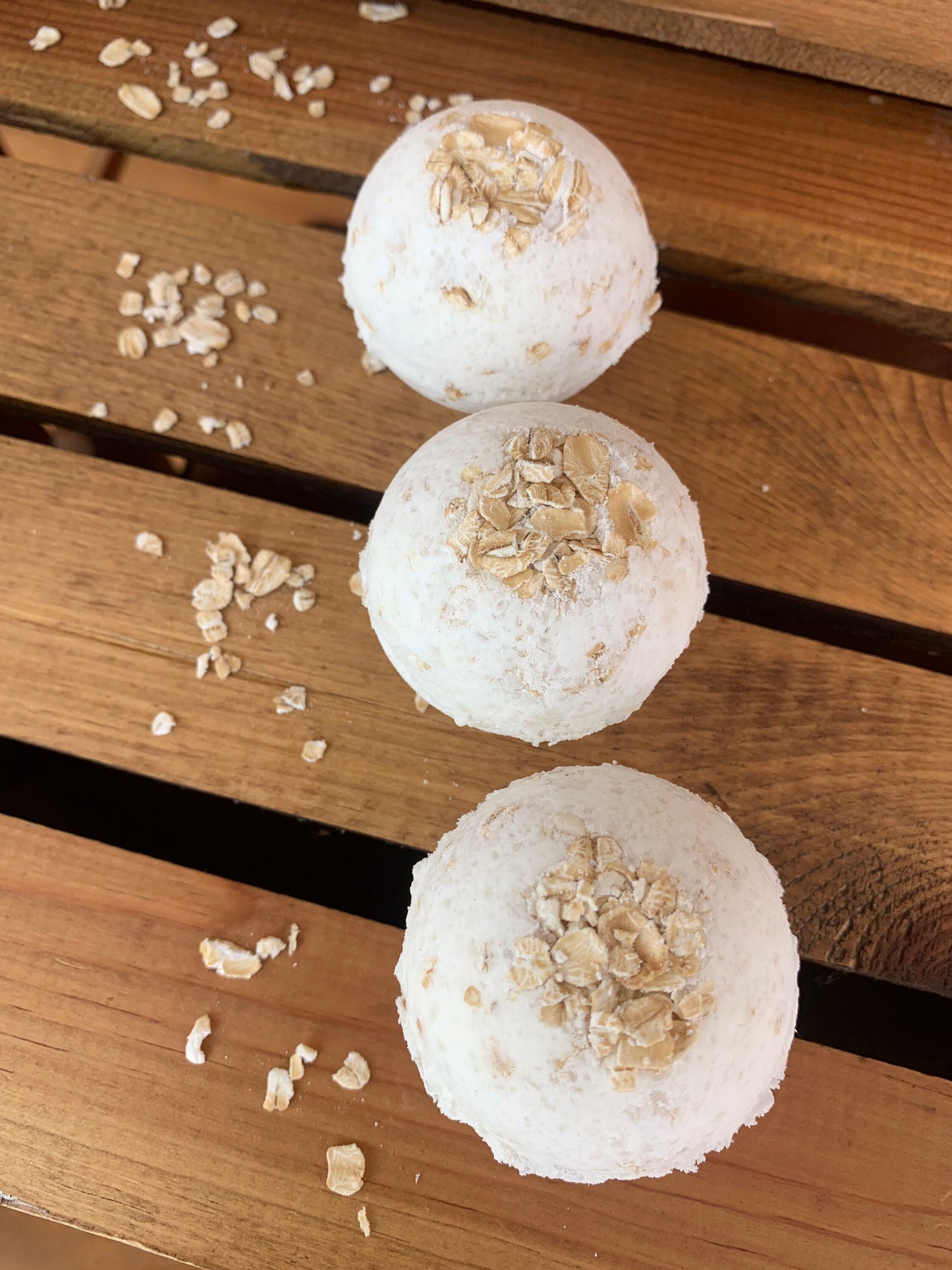 Oats, Milk & Honey Bath Bomb- Bath Bombs- Natural Bath Bombs