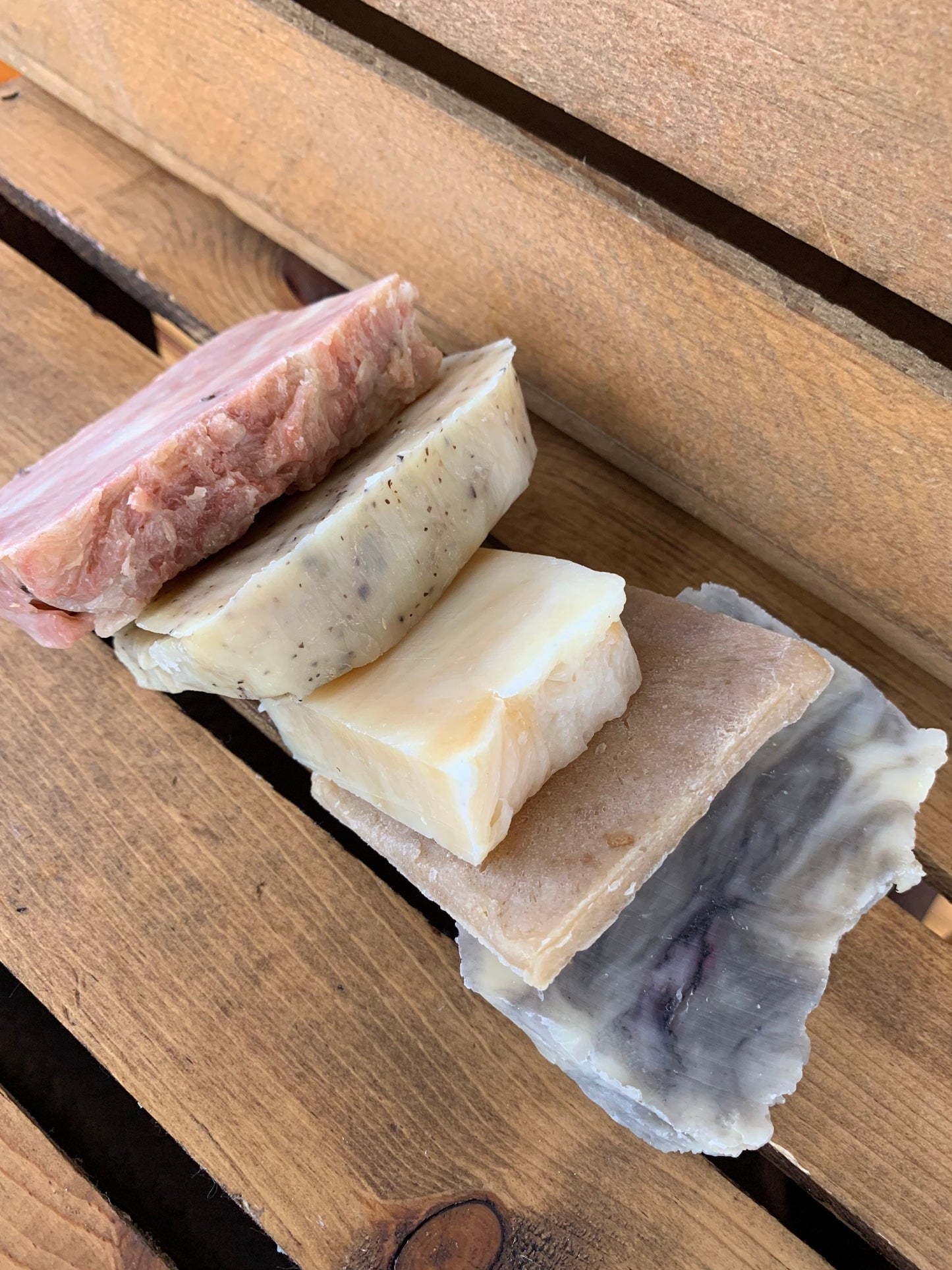 Zero Waste Soap | Odds & Ends Sampler | Soap Scraps - 1lb Soap Ends- Soap Sale- Bulk Soap Ends - 1lb Bulk Soap