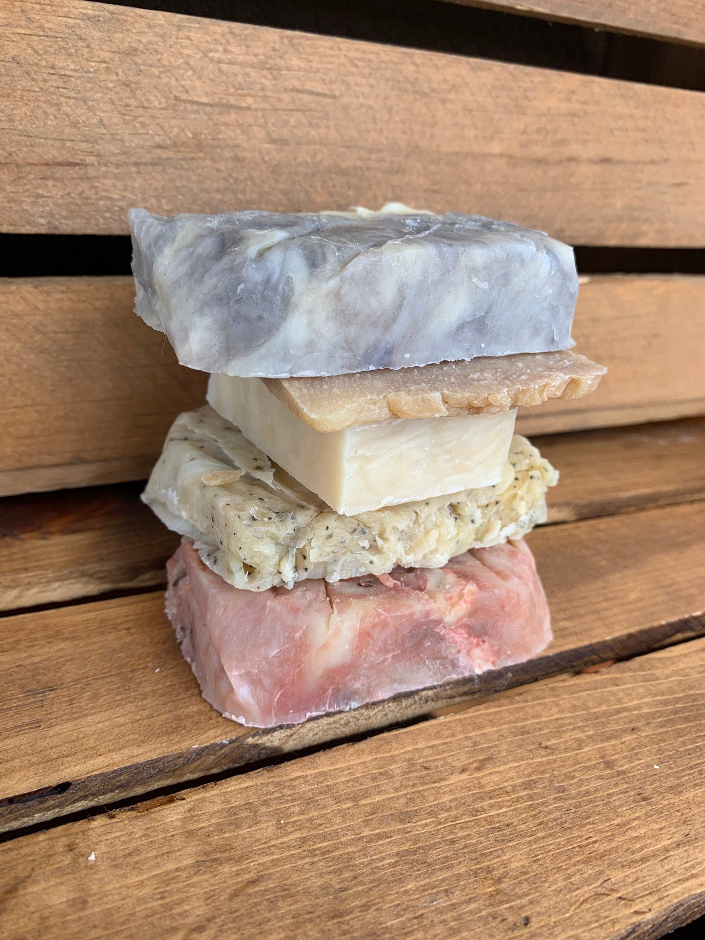 Zero Waste Soap | Odds & Ends Sampler | Soap Scraps - 1lb Soap Ends- Soap Sale- Bulk Soap Ends - 1lb Bulk Soap