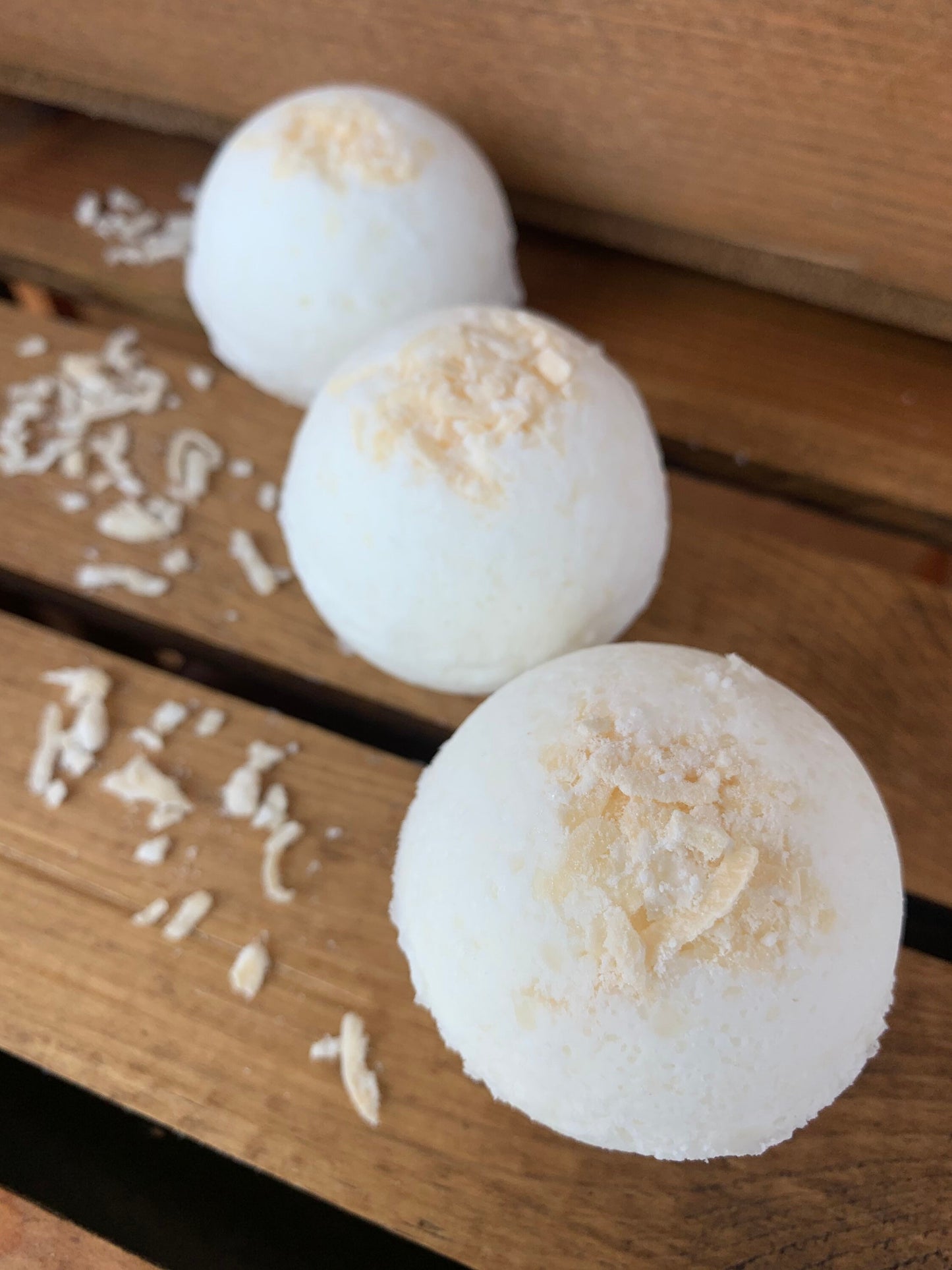 Coconut Cream Bath Bomb- Bath Bombs- Coconut Bath Bomb- Natural Bath Bomb
