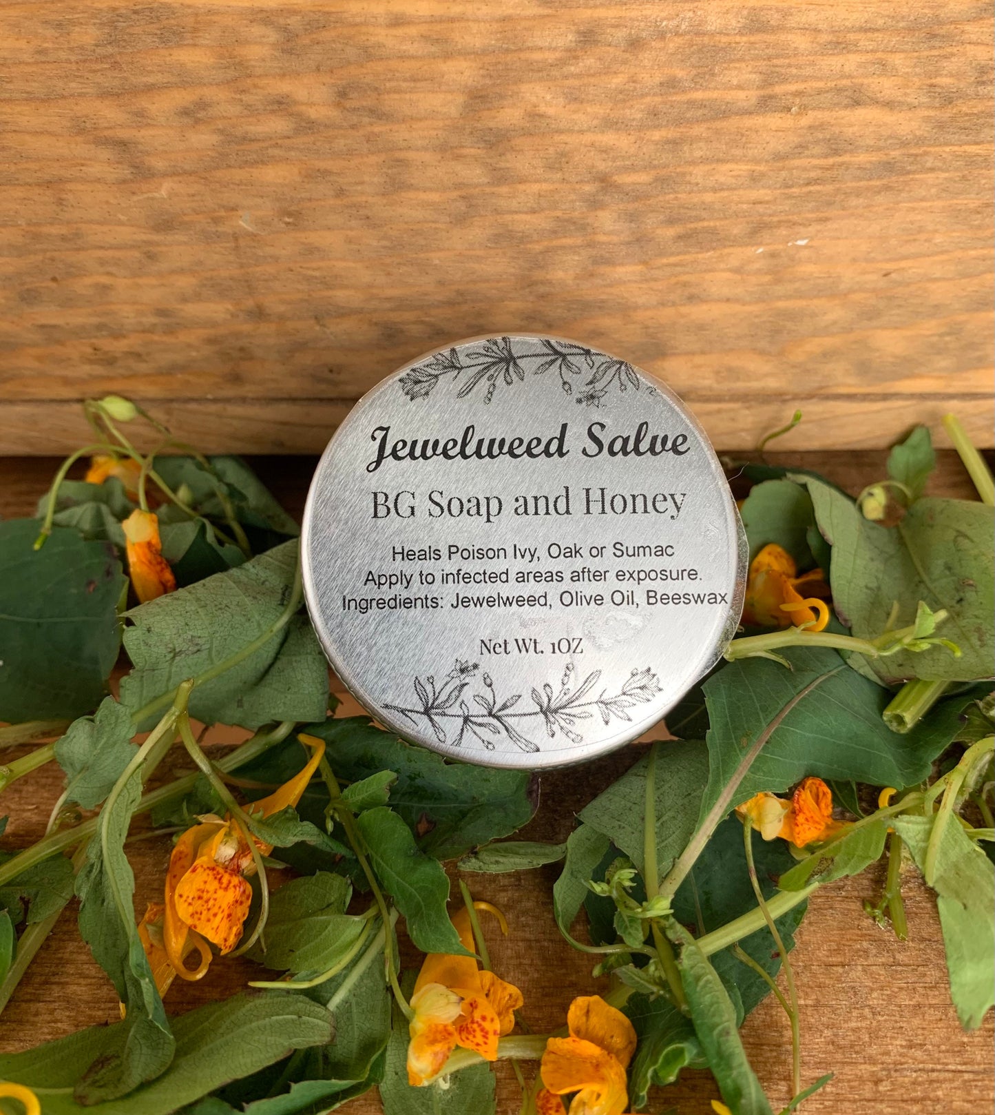Jewelweed Salve- Poison Ivy Salve- Poison Oak Salve- Poison Sumac Salve