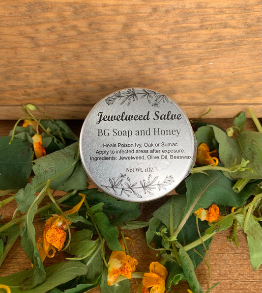 Jewelweed Salve- Poison Ivy Salve- Poison Oak Salve- Poison Sumac Salve