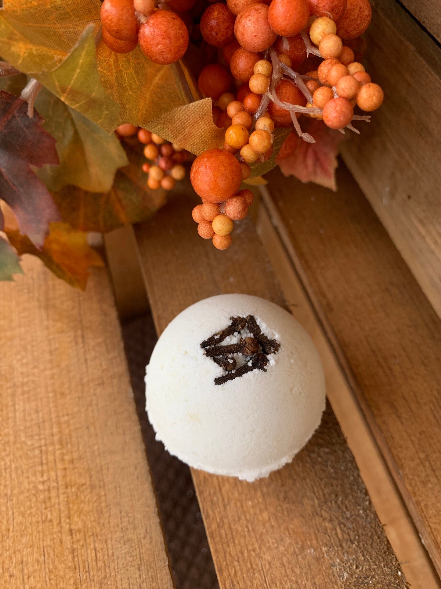 Pumpkin Spice Bath Bomb