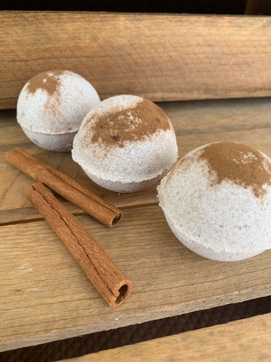 Cinnamon Bath Bomb- Natural Bath Bomb