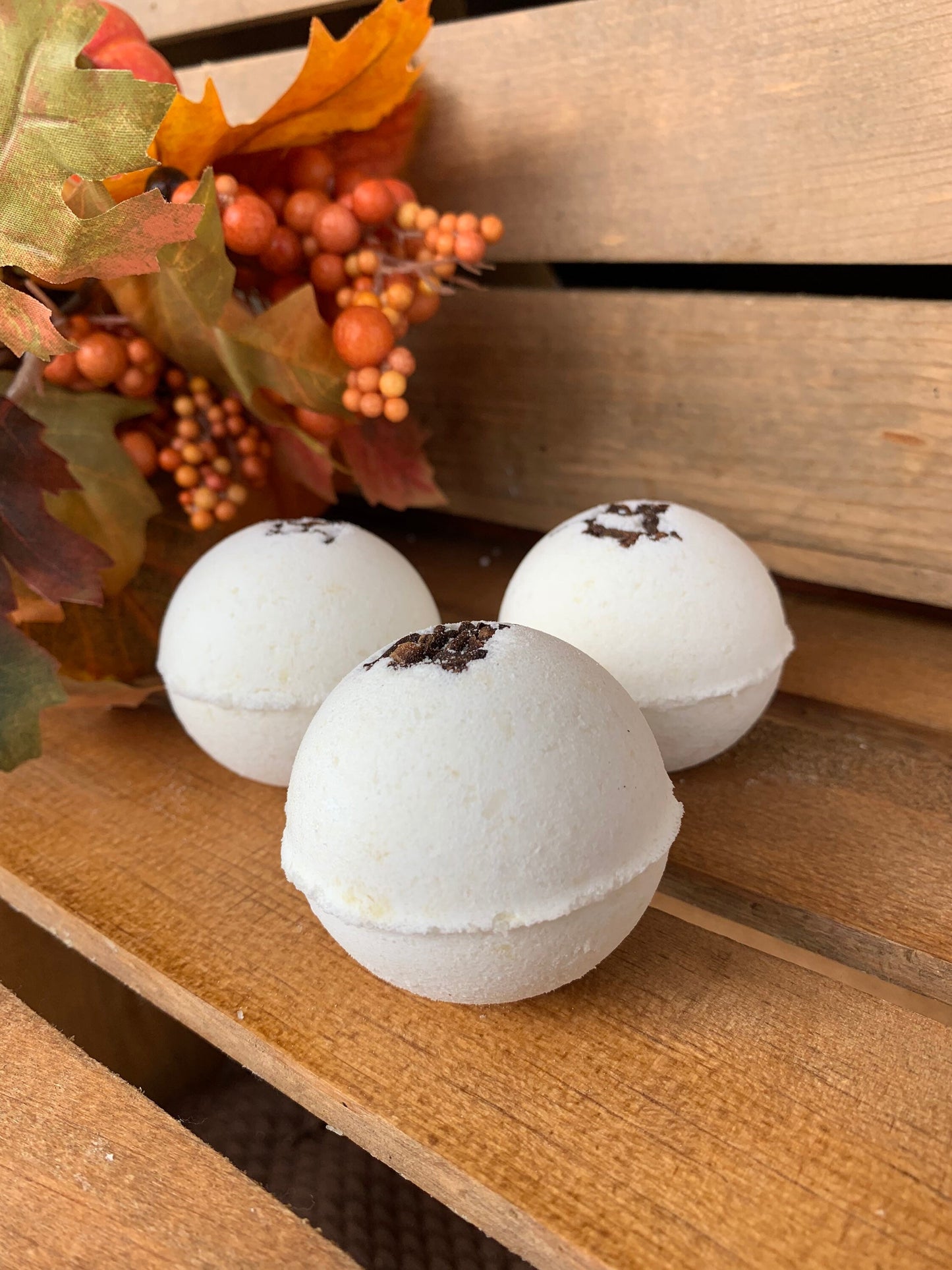 Pumpkin Spice Bath Bomb