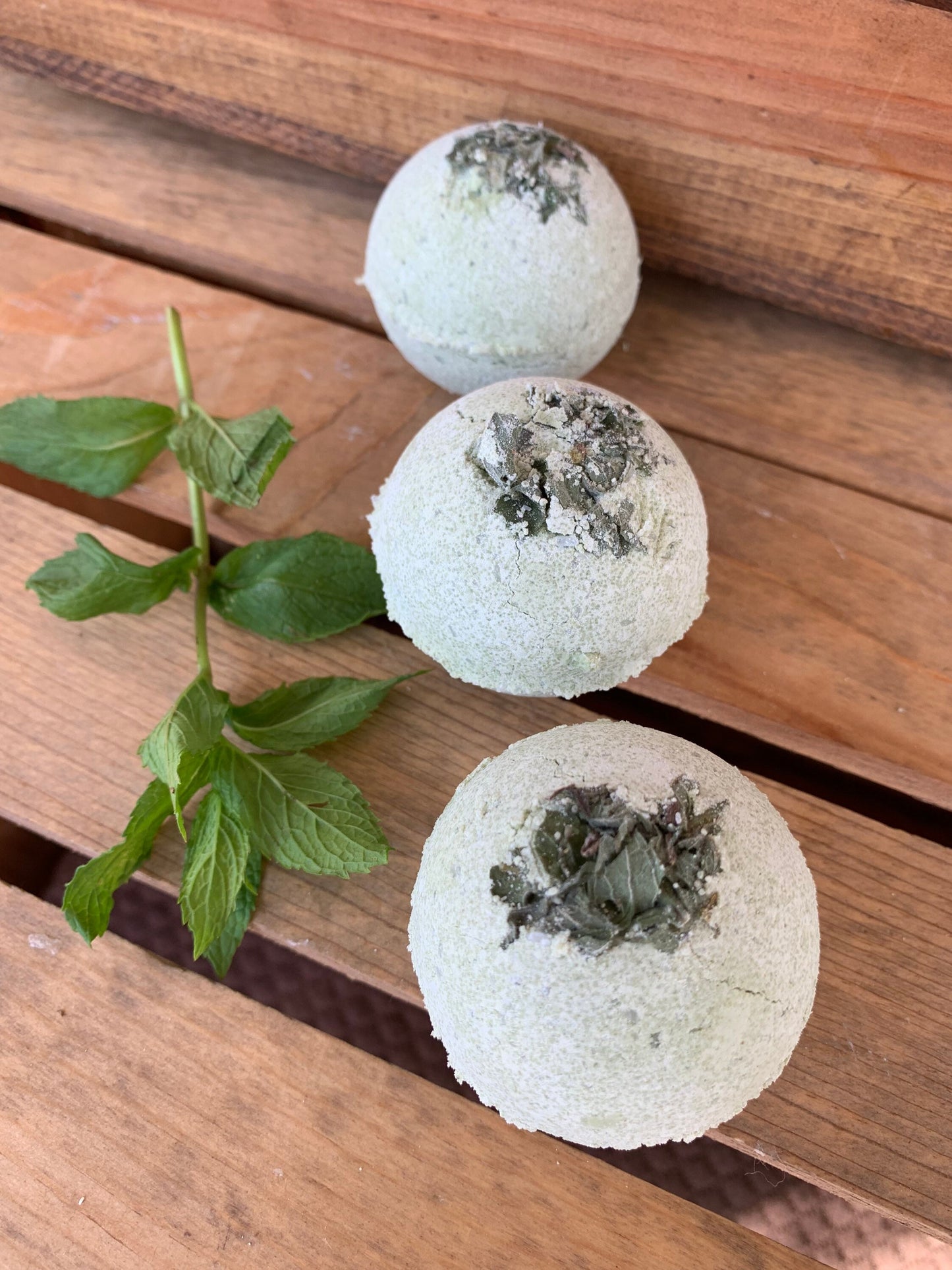Peppermint Bath Bomb- Natural Bath Bomb