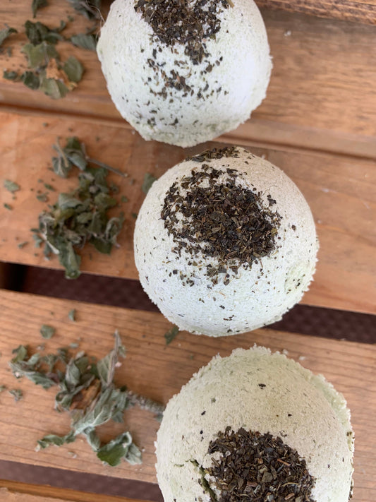 Green Tea Bath Bomb- Natural Bath Bomb