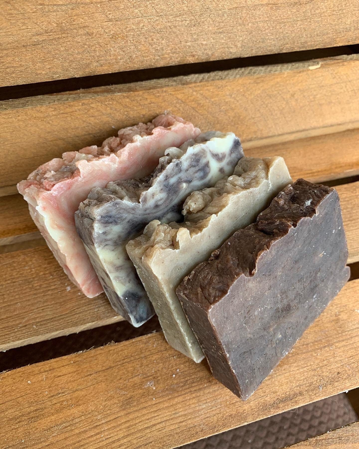 1 lb Soap Bundle - Bulk Soap Bars - Beeswax Soap - Handmade Natural Soap - Palm Free Soap